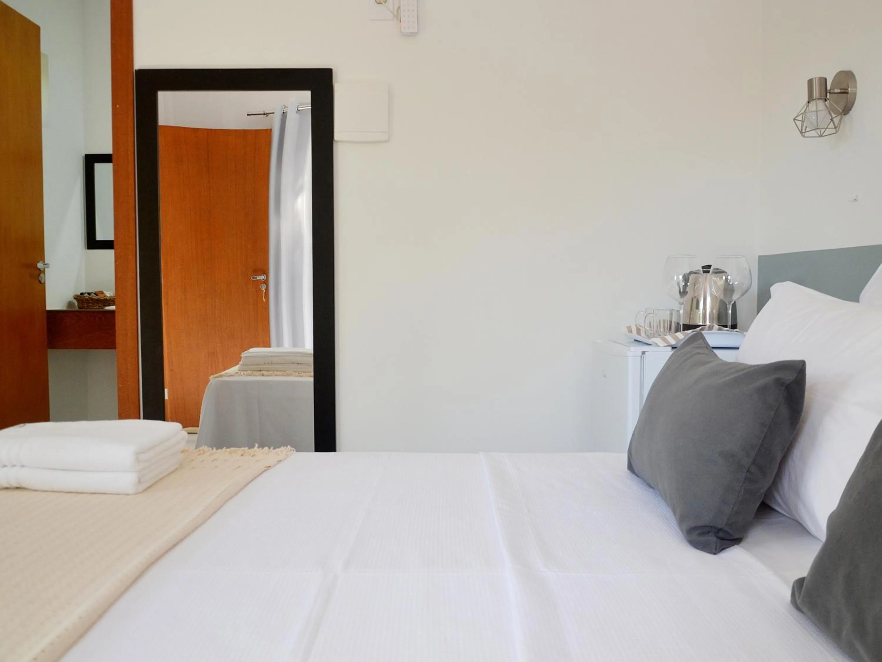 Bed in Pousada la Boheme Guarda do Embaú - SC