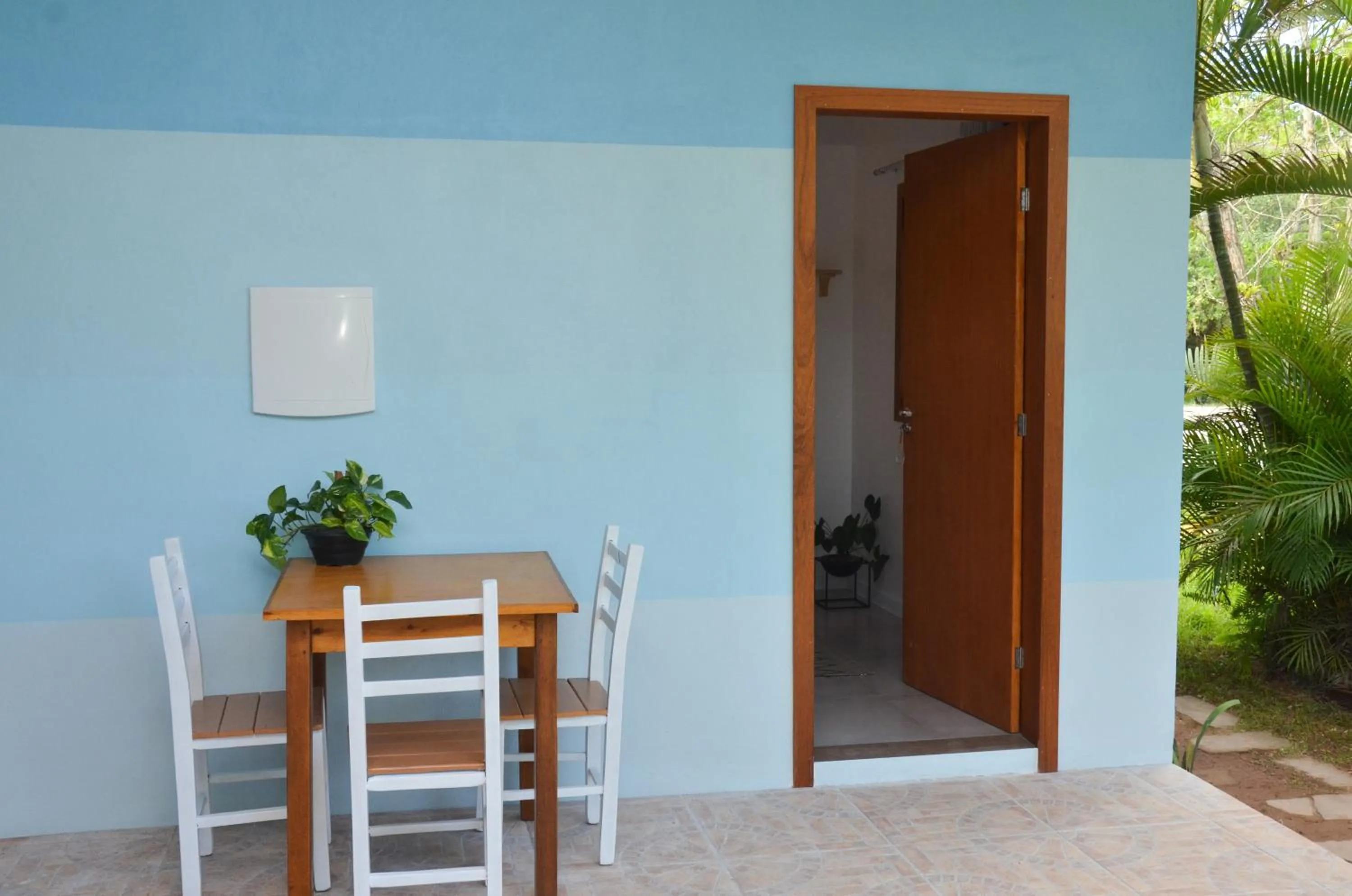 Patio in Pousada la Boheme Guarda do Embaú - SC