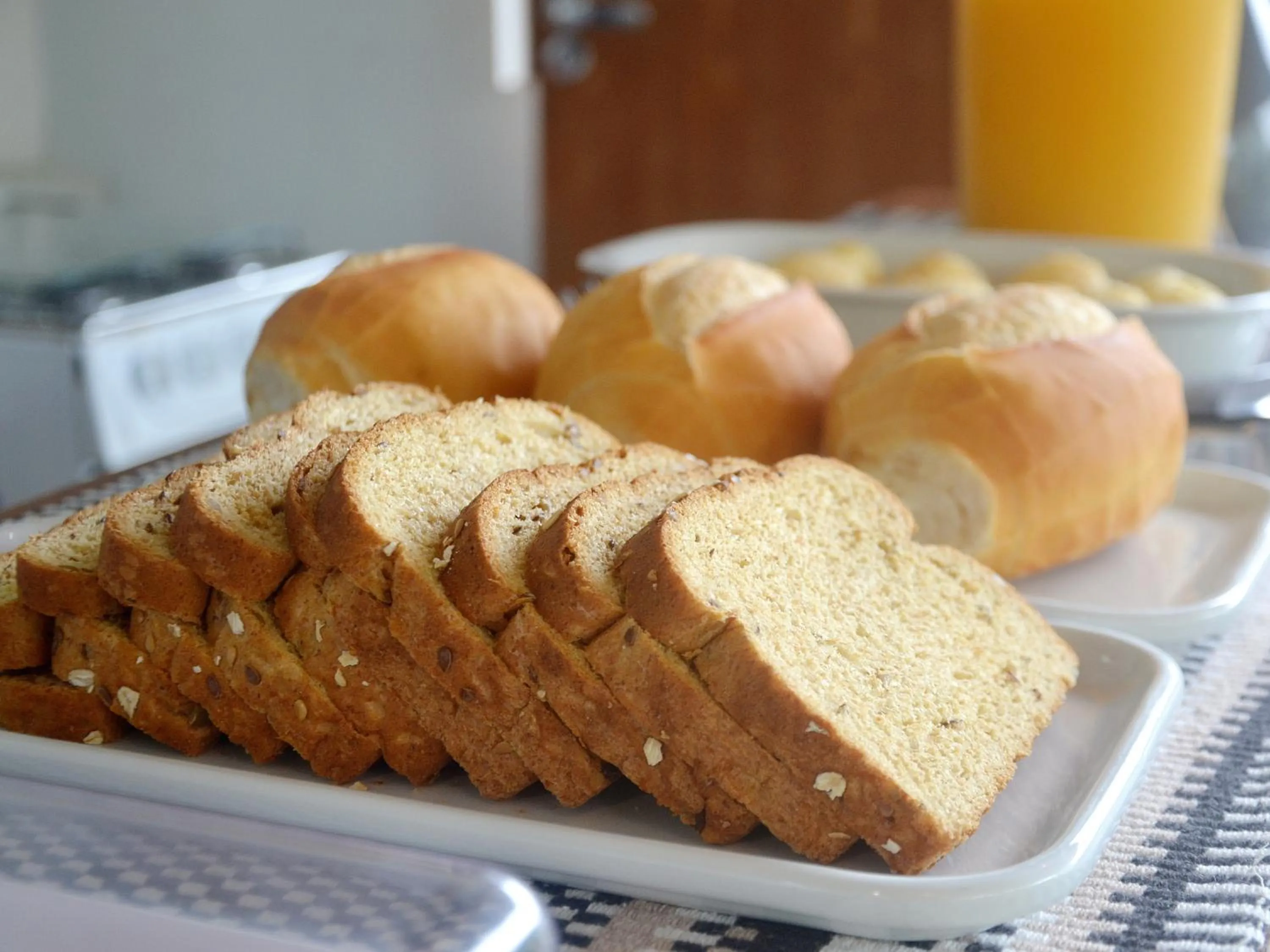 Buffet breakfast in Pousada la Boheme Guarda do Embaú - SC