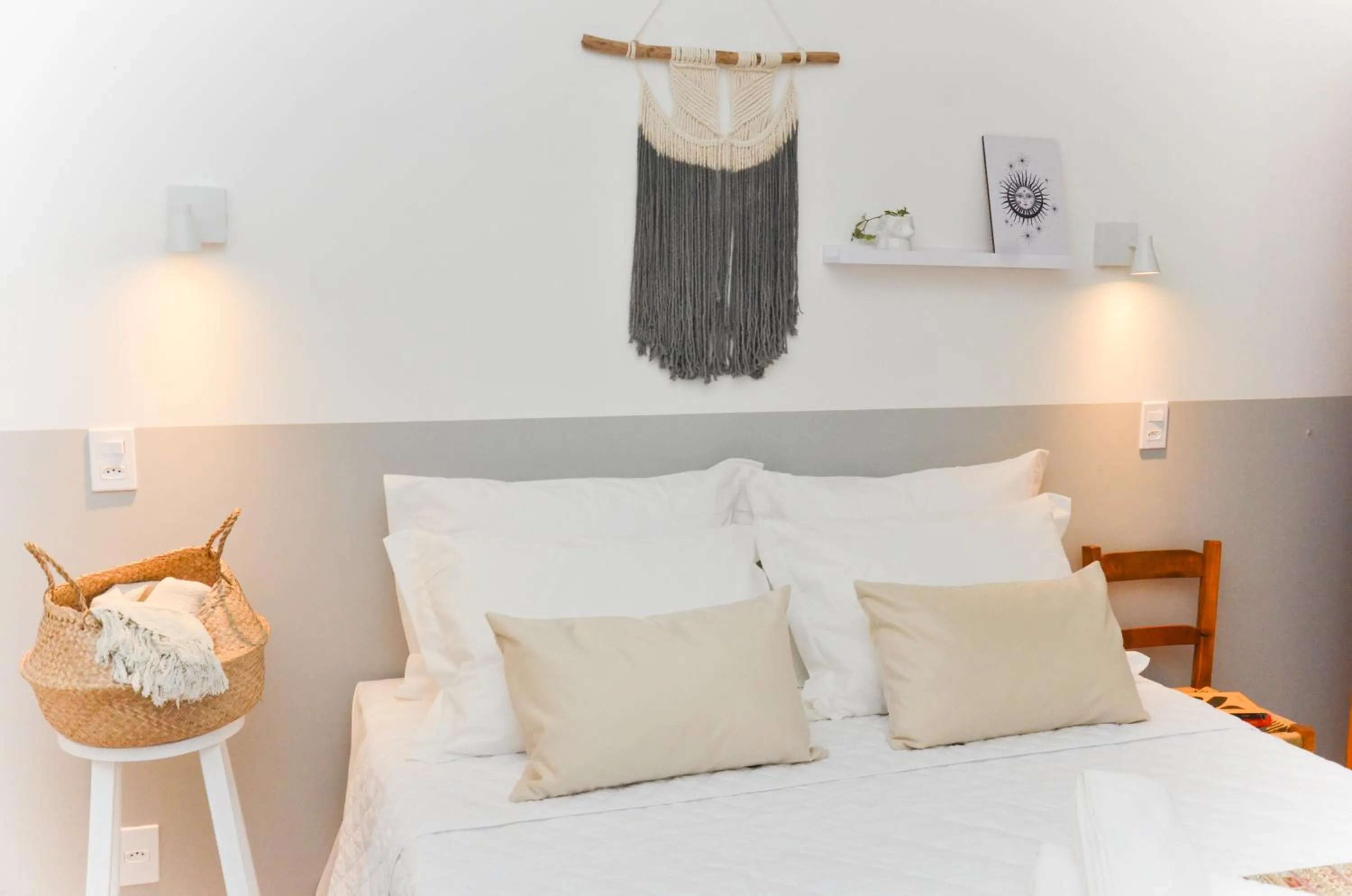 Bedroom, Bed in Pousada la Boheme Guarda do Embaú - SC