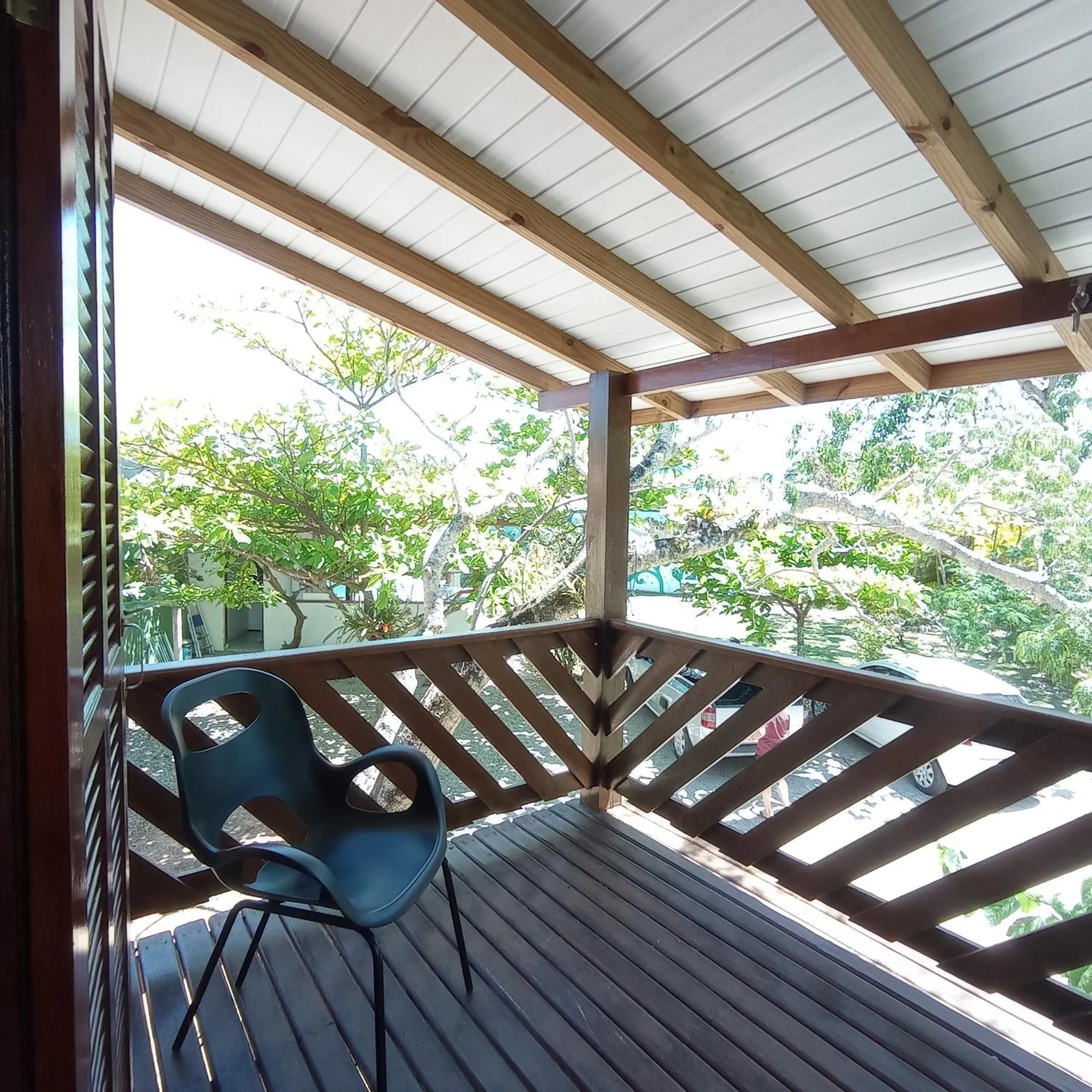 Balcony/Terrace in Pousada la Boheme Guarda do Embaú - SC