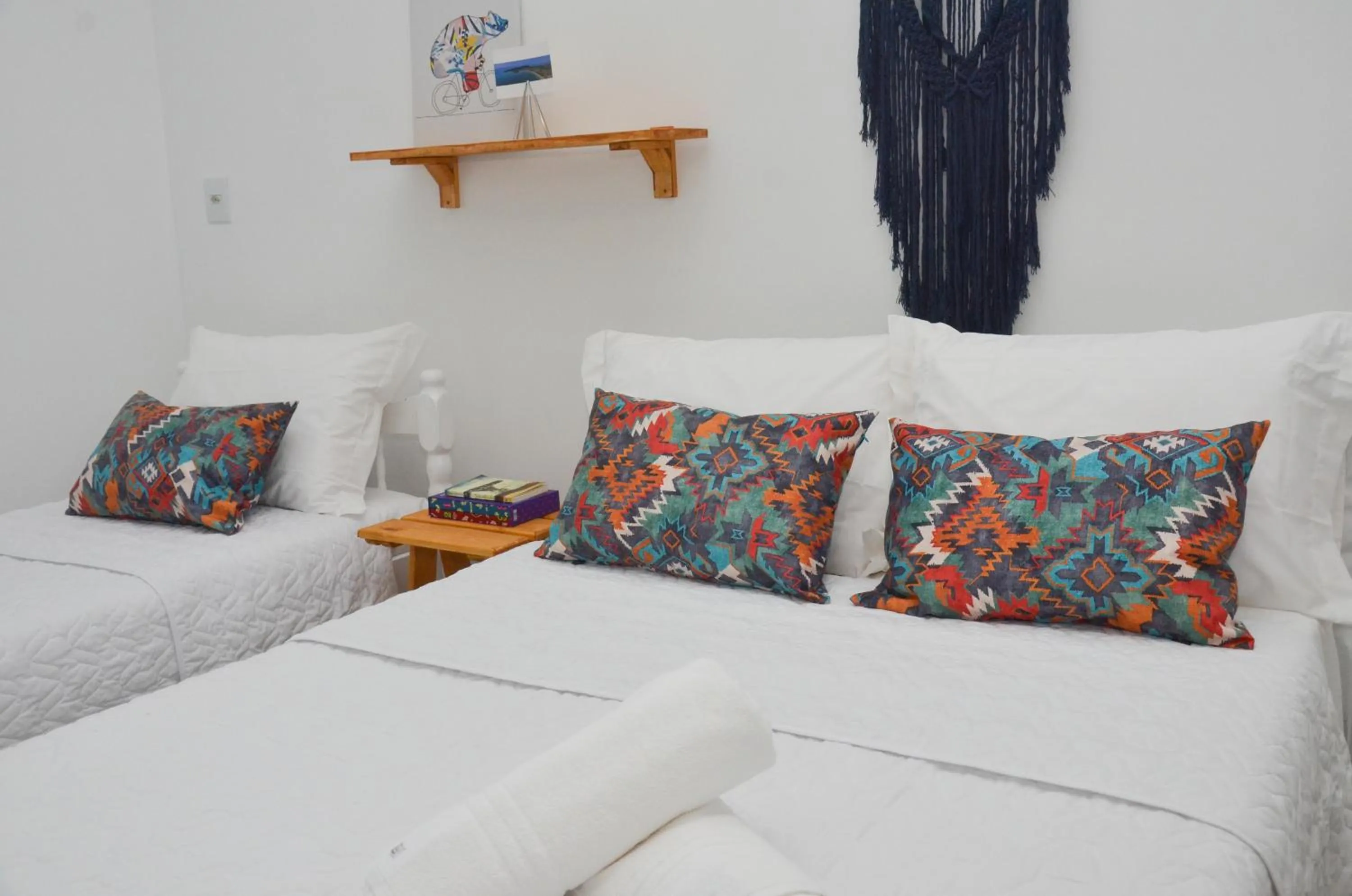 Bed in Pousada la Boheme Guarda do Embaú - SC