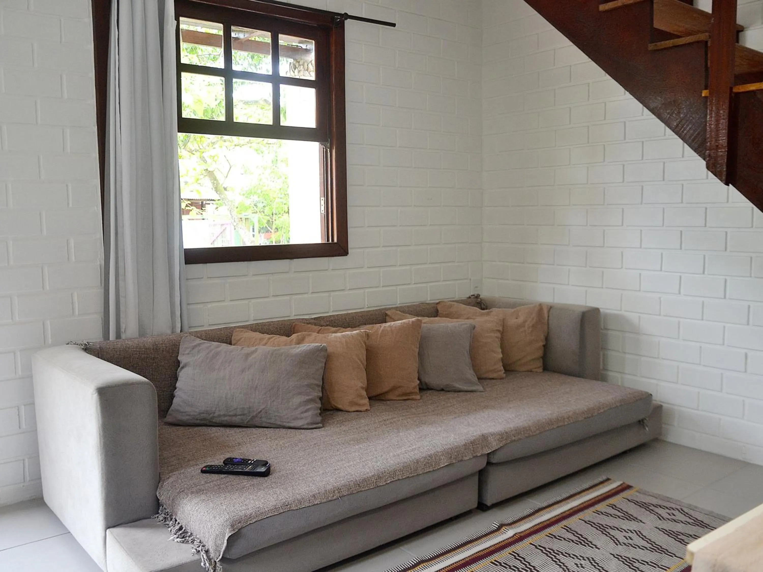 Living room in Pousada la Boheme Guarda do Embaú - SC