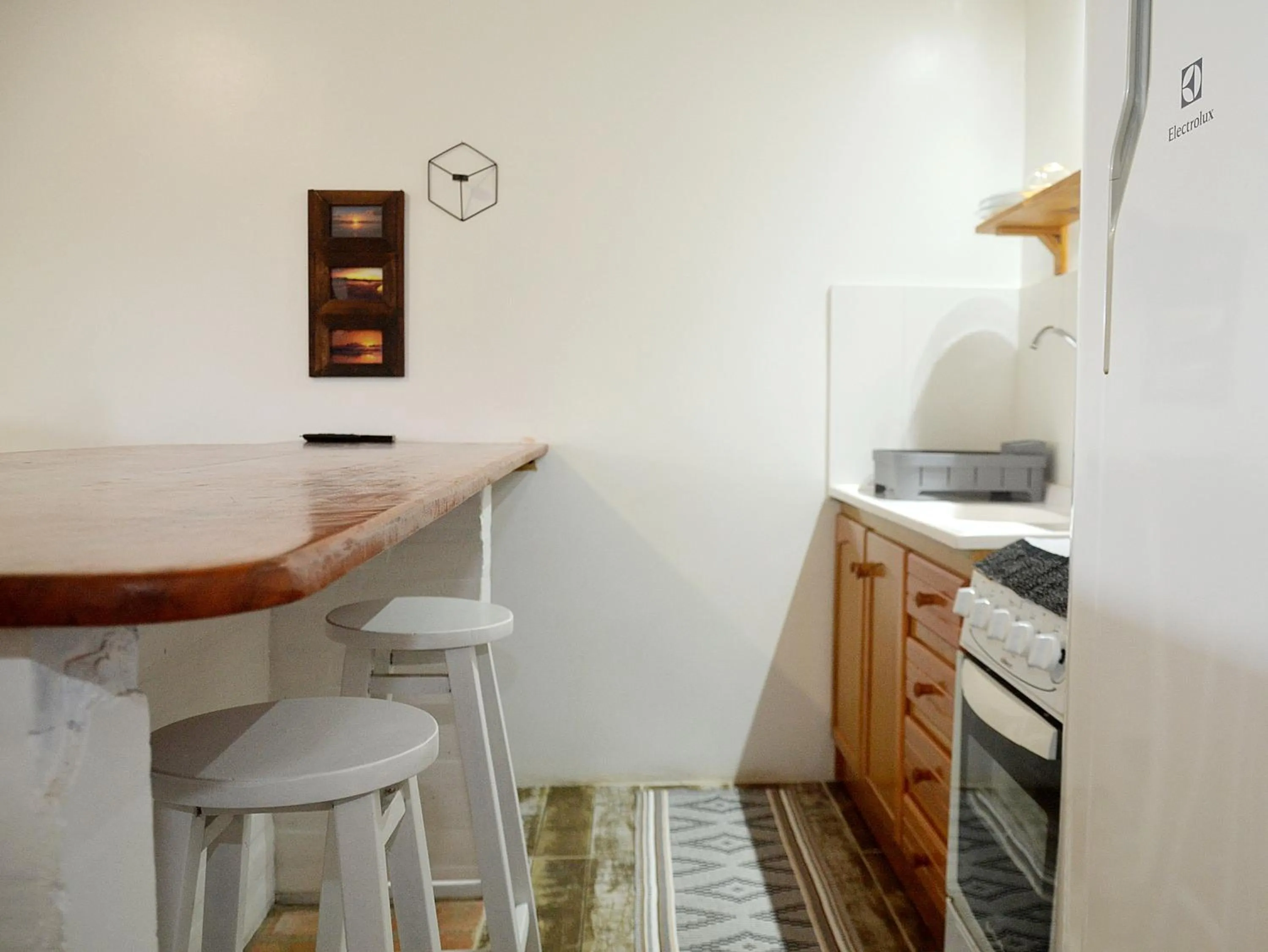 Kitchen or kitchenette in Pousada la Boheme Guarda do Embaú - SC