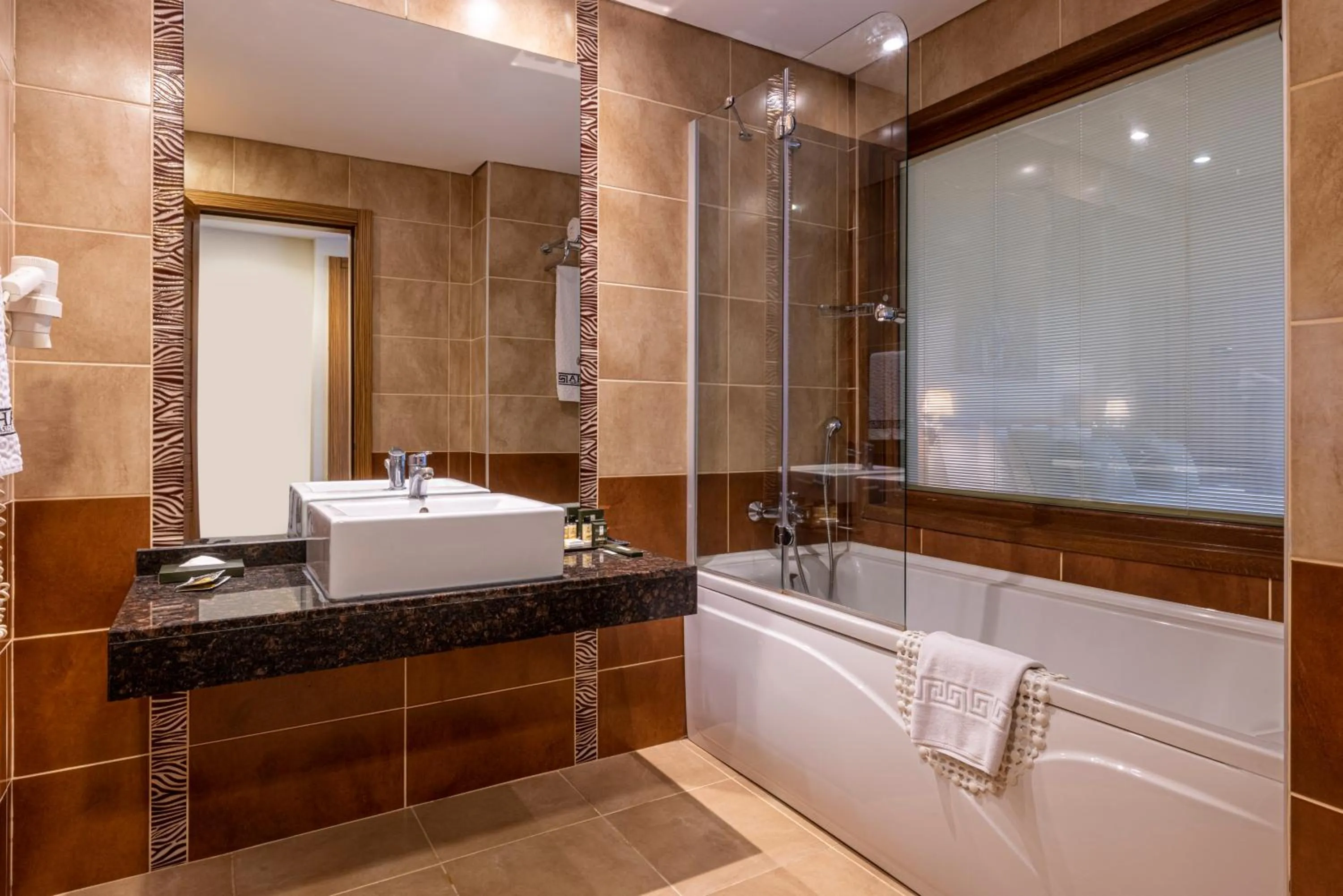 Bathroom in Grand Pasha Lefkosa Hotel & Casino