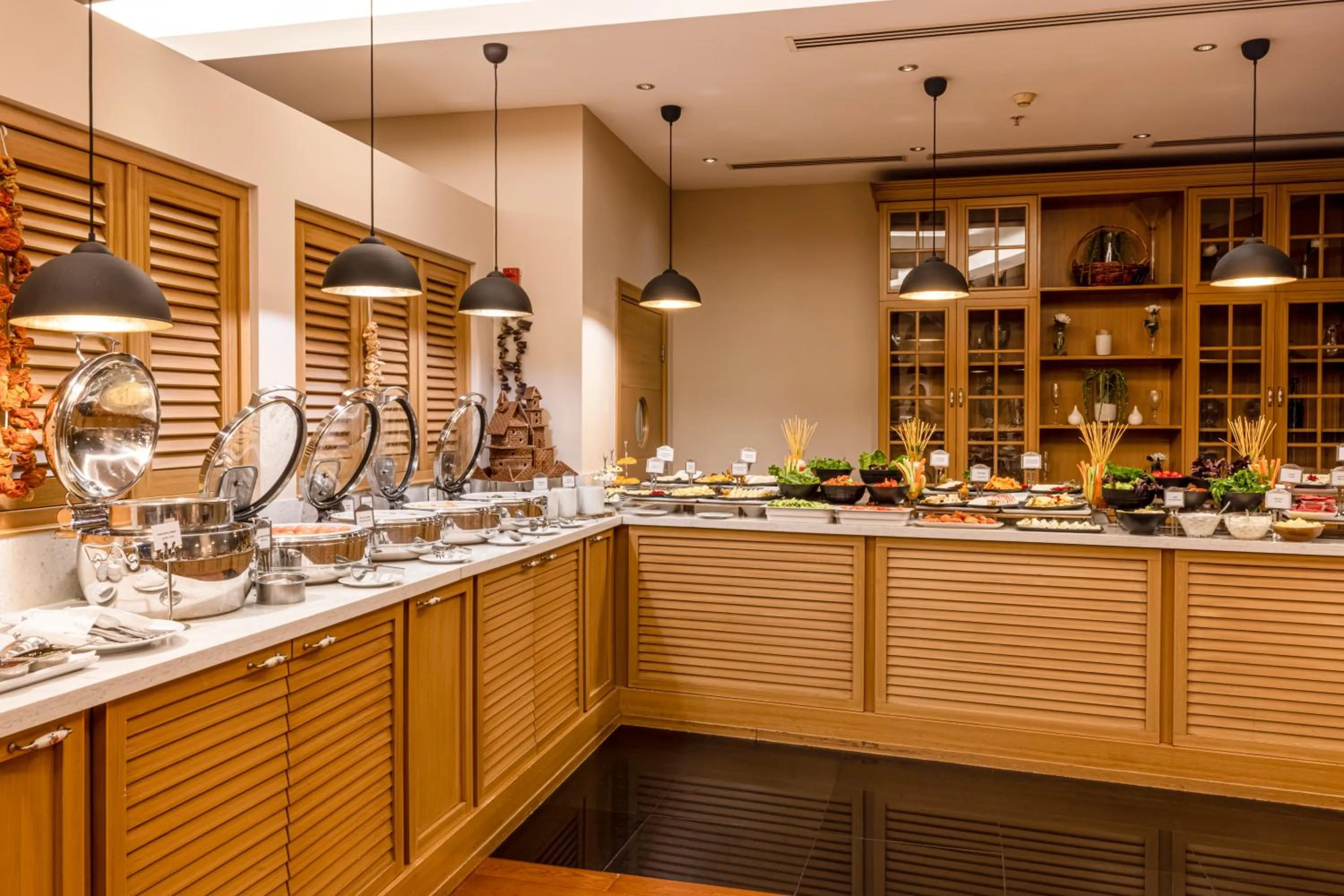 Buffet breakfast in Grand Pasha Lefkosa Hotel & Casino