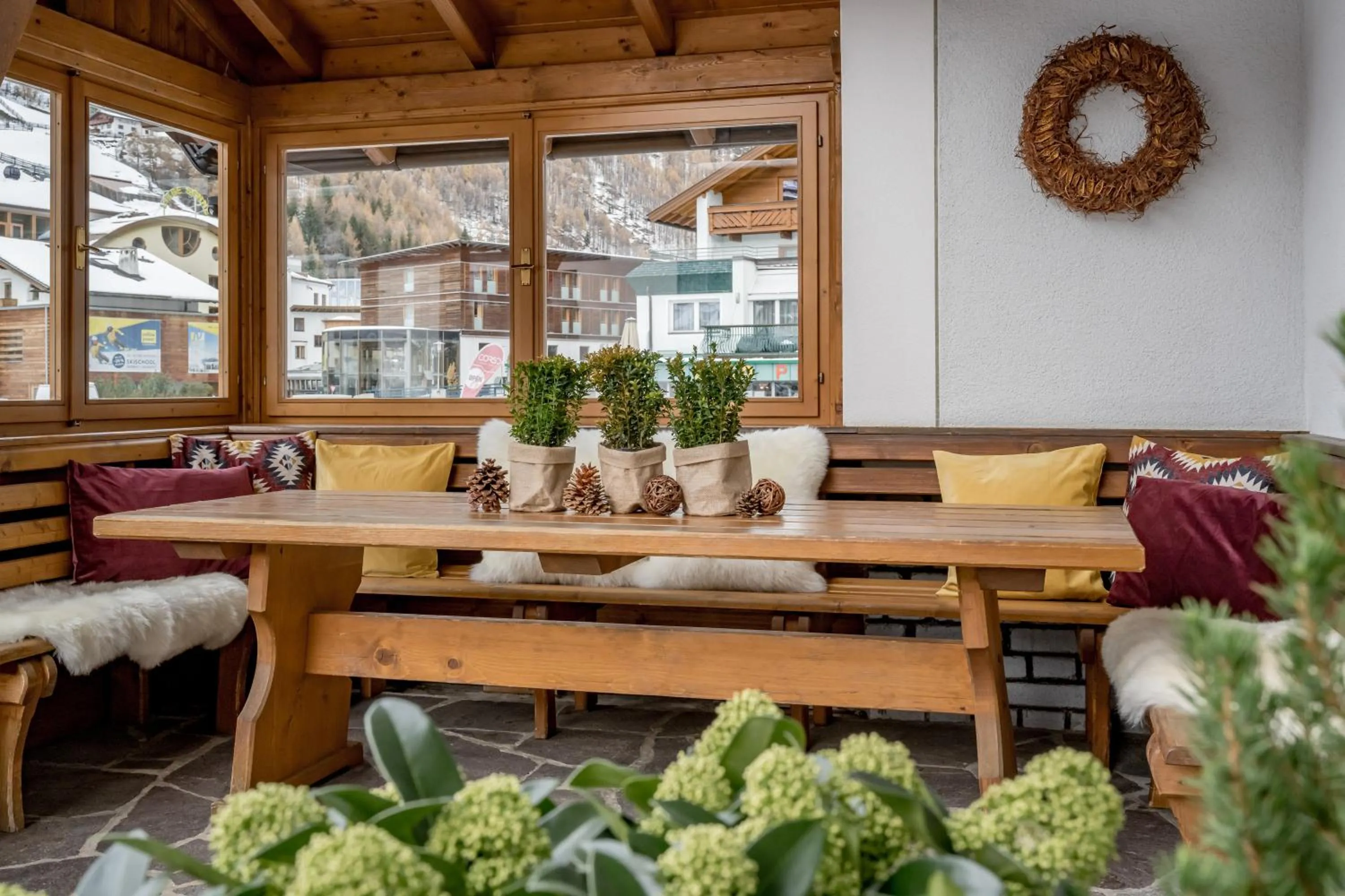 Balcony/Terrace in Bed & Breakfast Fender