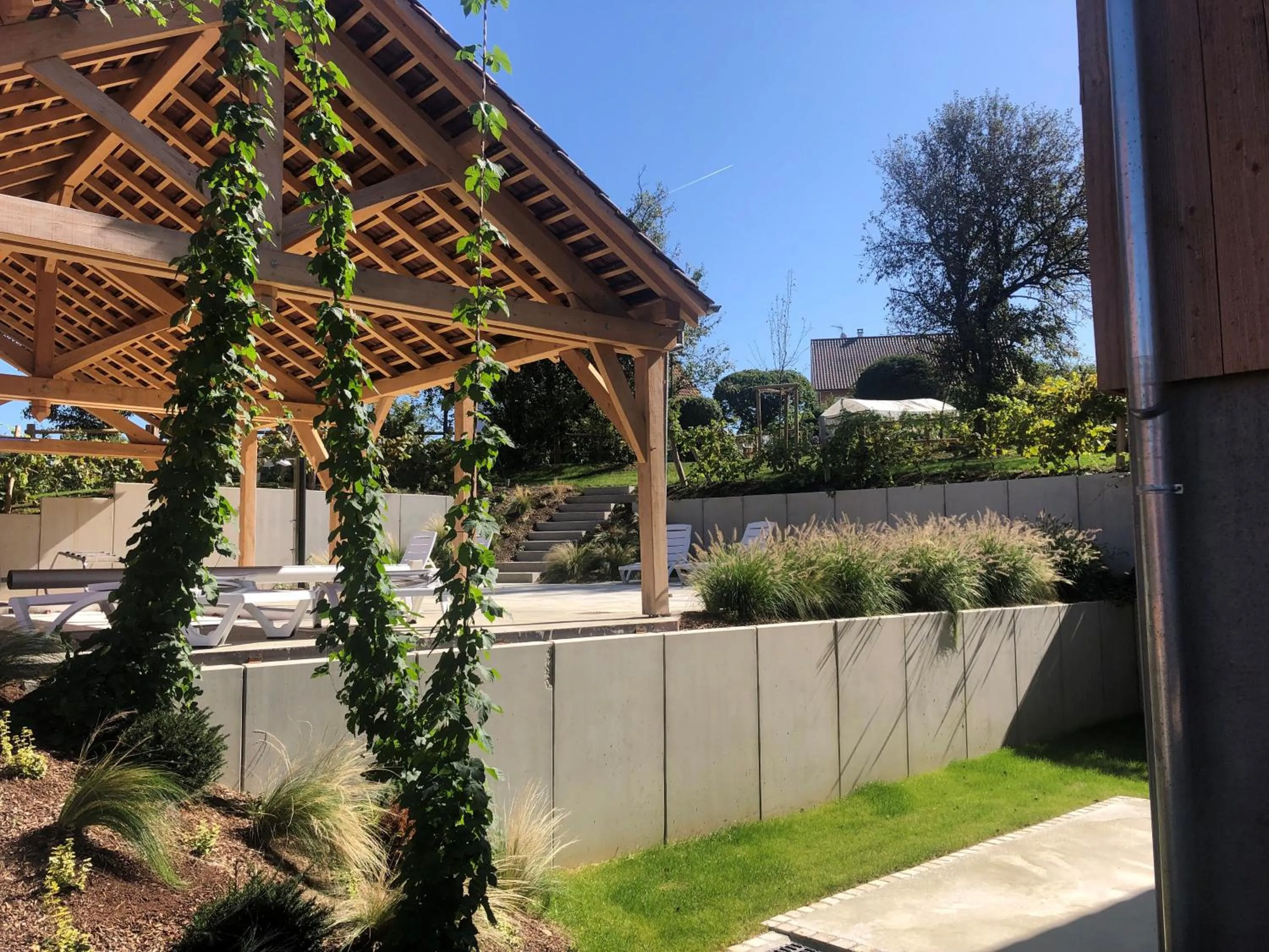 Garden in Les Granges Modernes