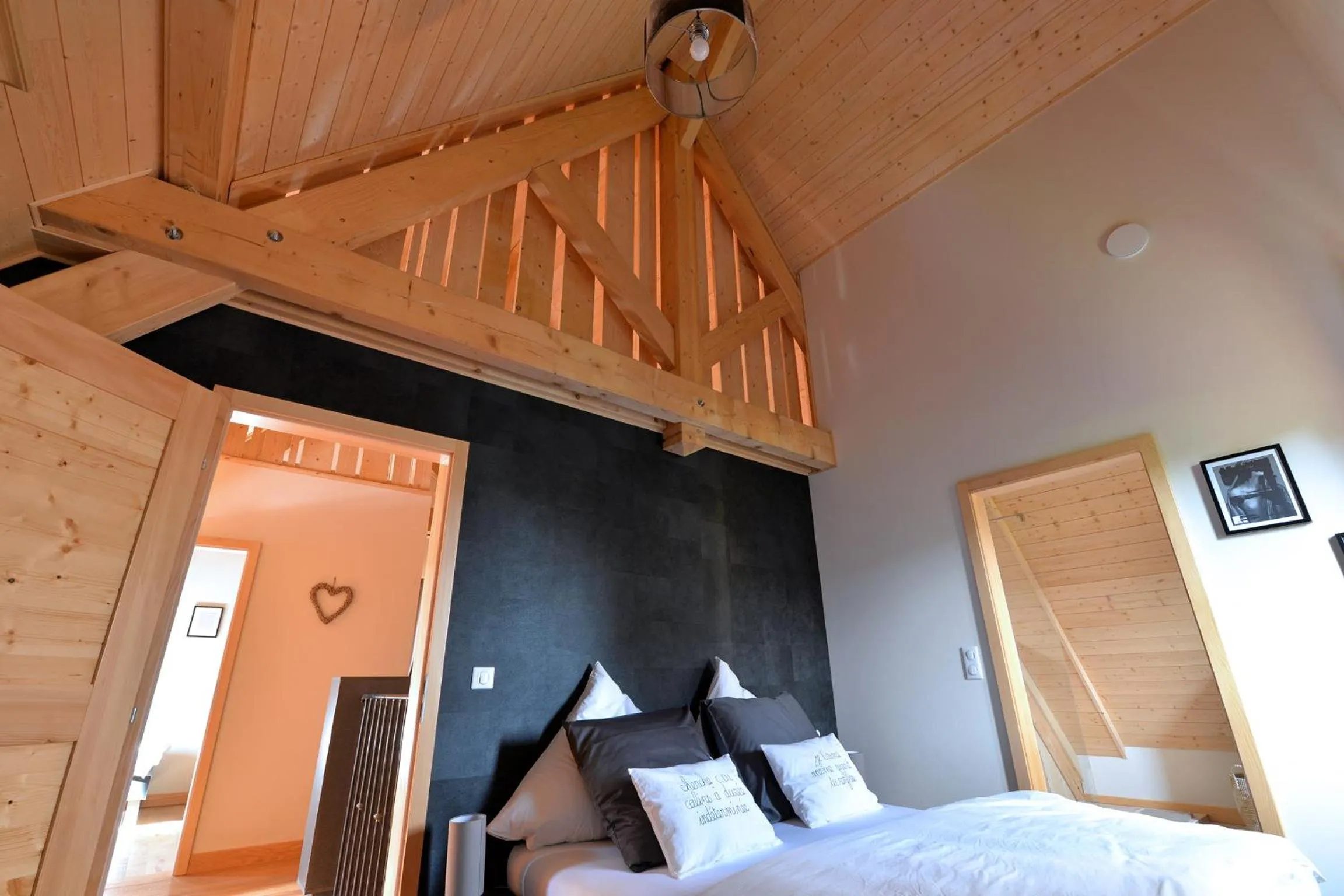 Bedroom, Bed in Les Granges Modernes