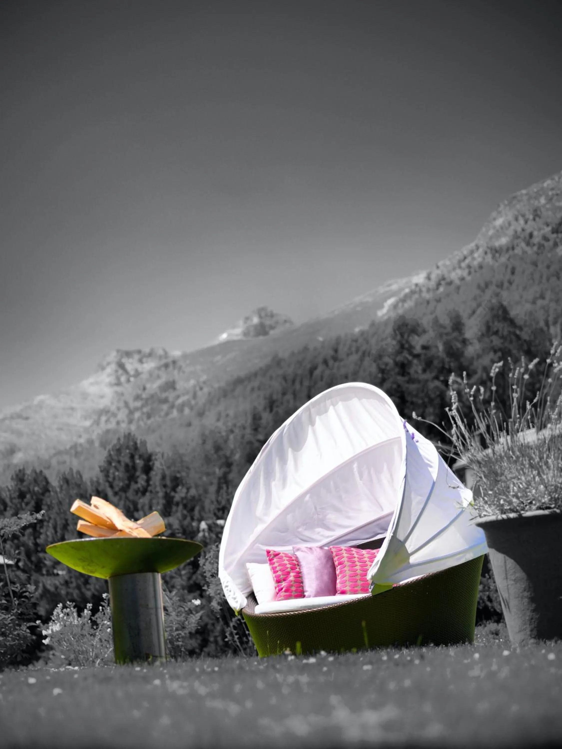 Natural landscape in Giardino Bed & Breakfast