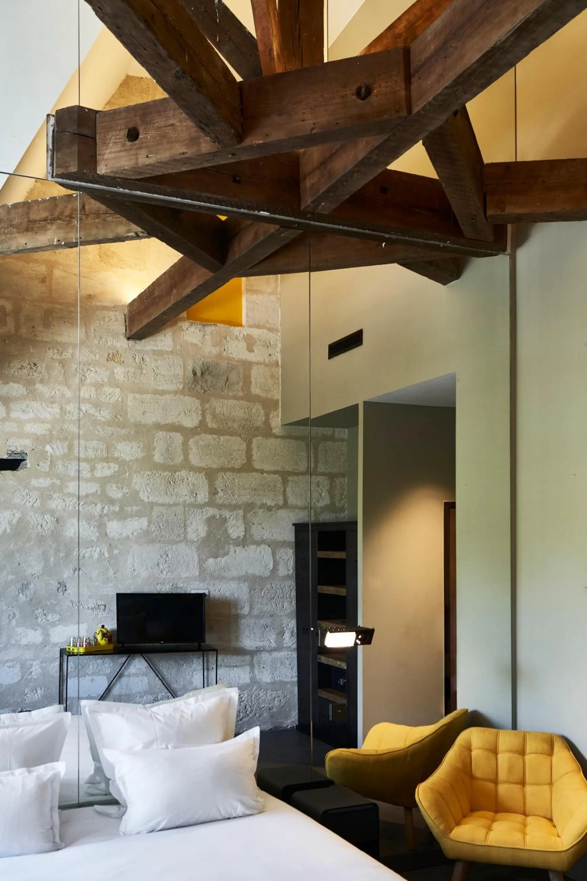 Bedroom, Bed in Hotel La Zoologie & Spa Bordeaux