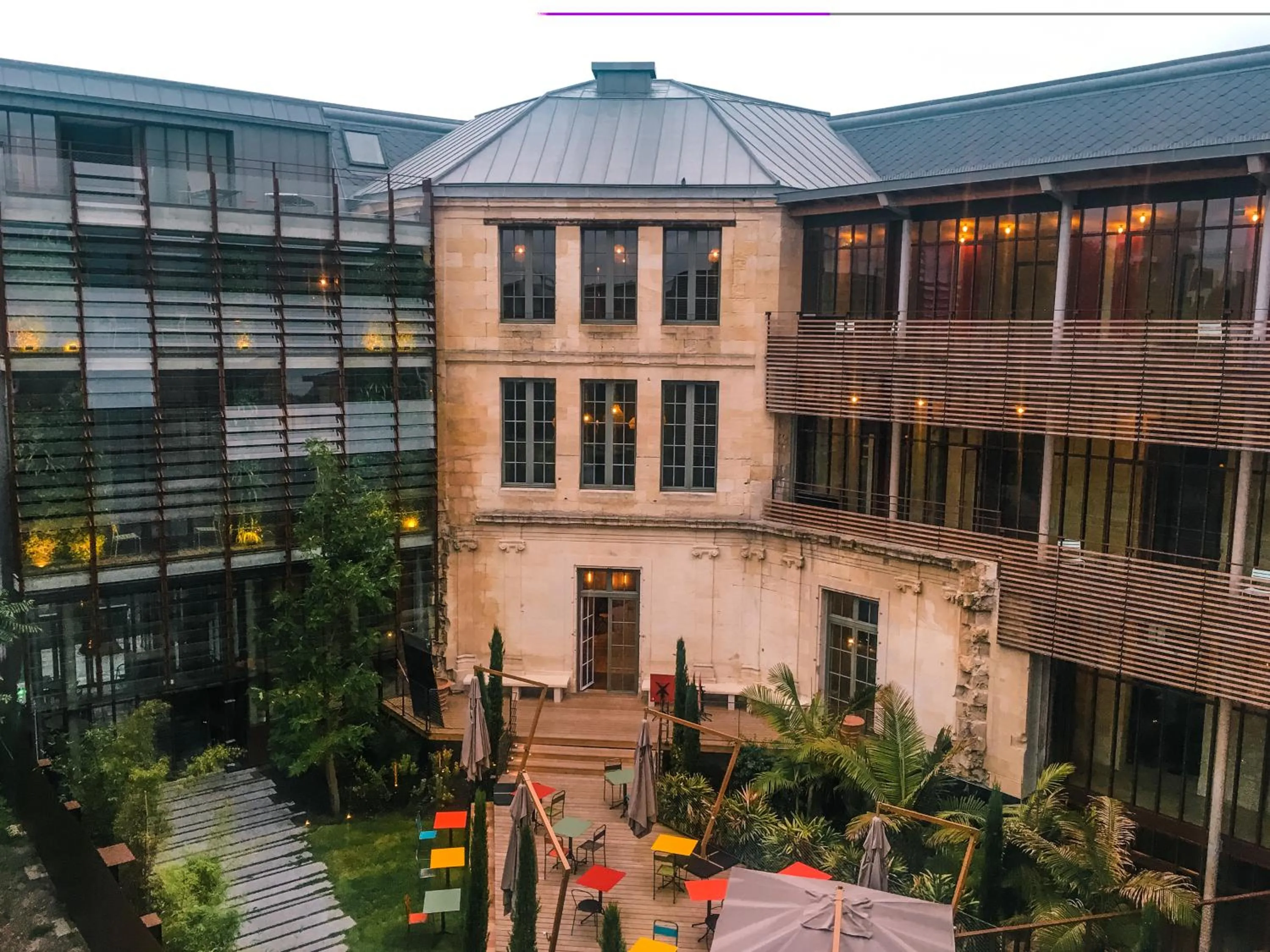 Balcony/Terrace in Hotel La Zoologie & Spa Bordeaux