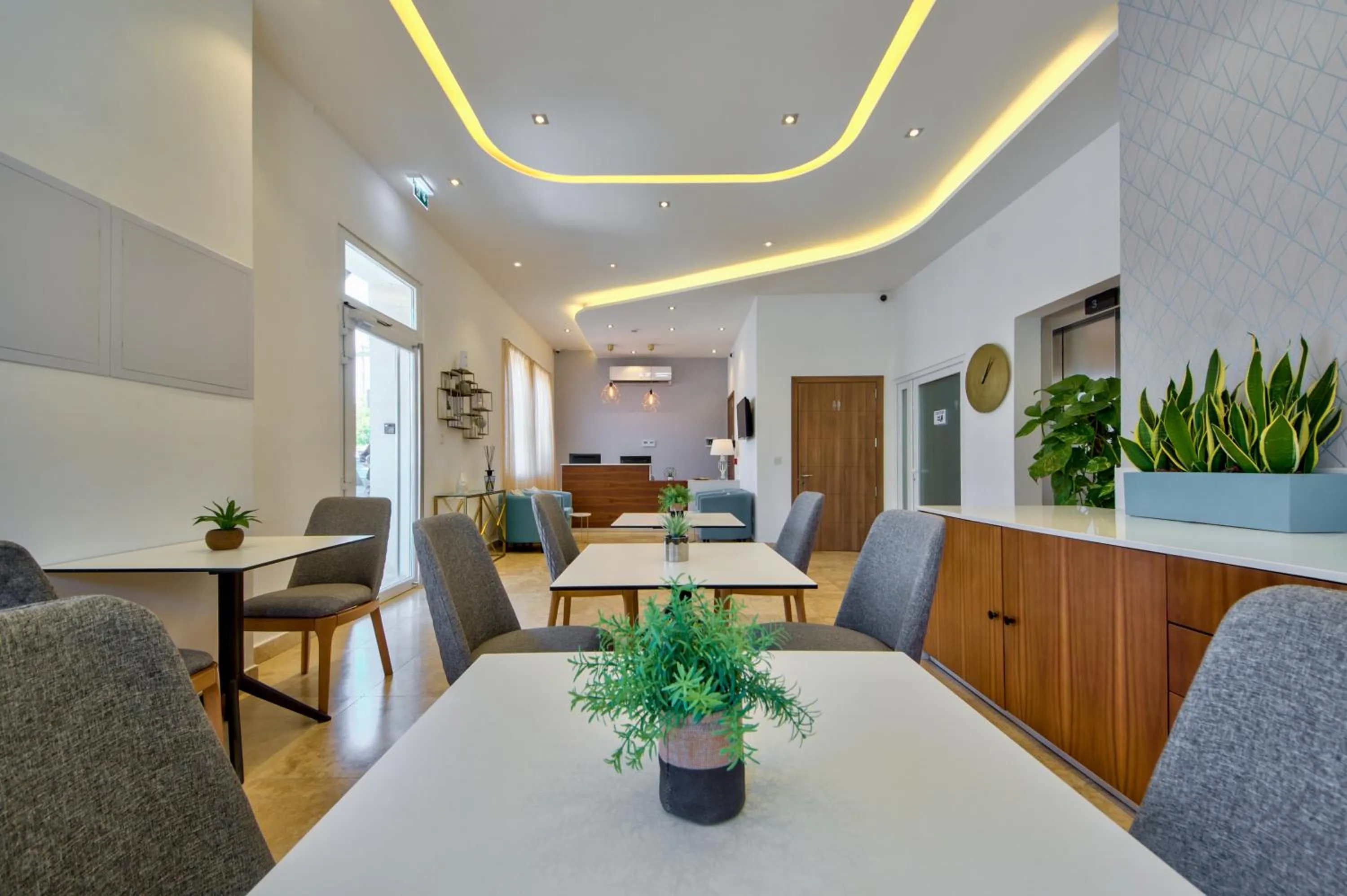 Lobby or reception in Tritoni Valletta Boutique Hotel