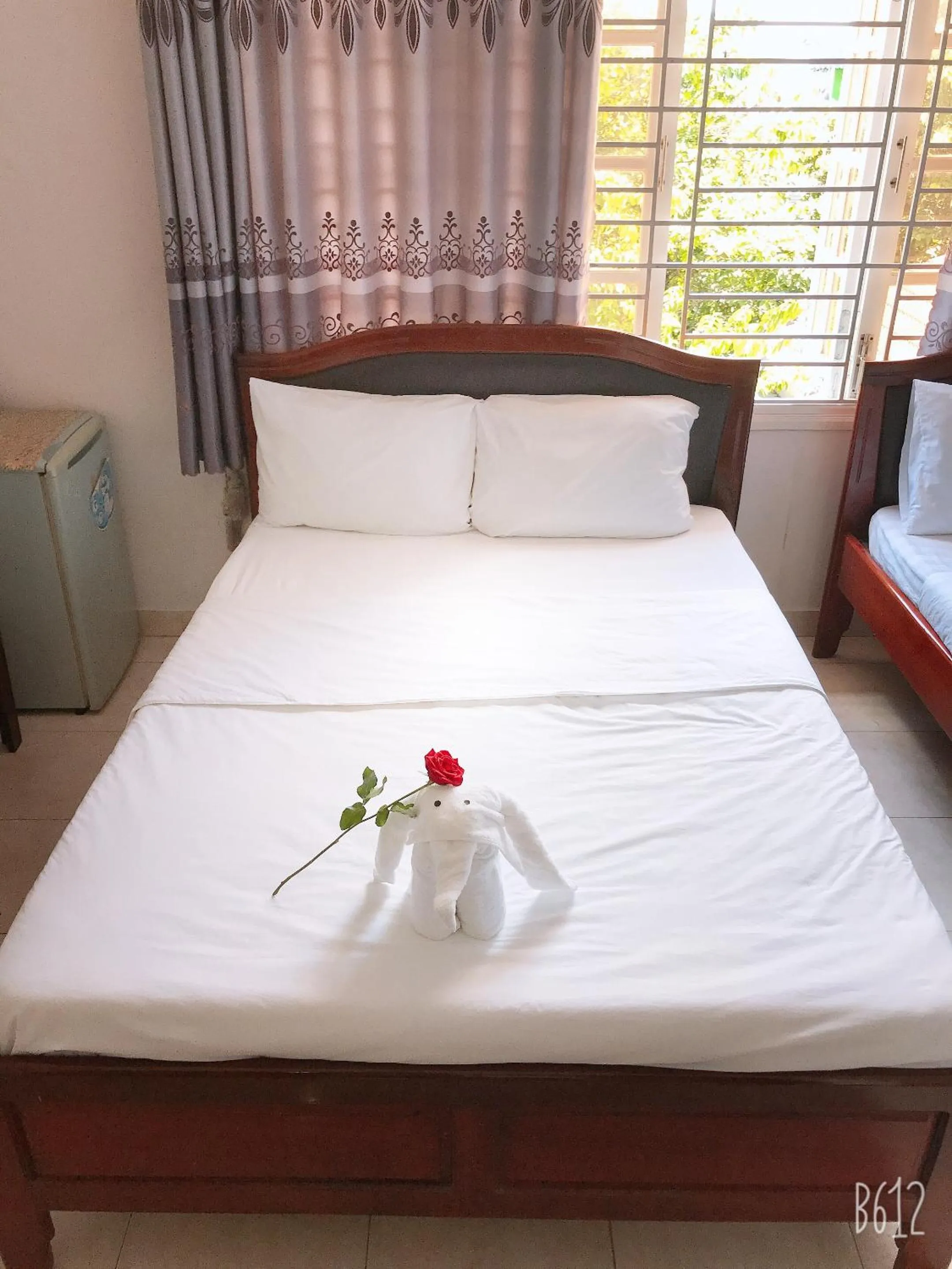 Bed in Salyna Motel