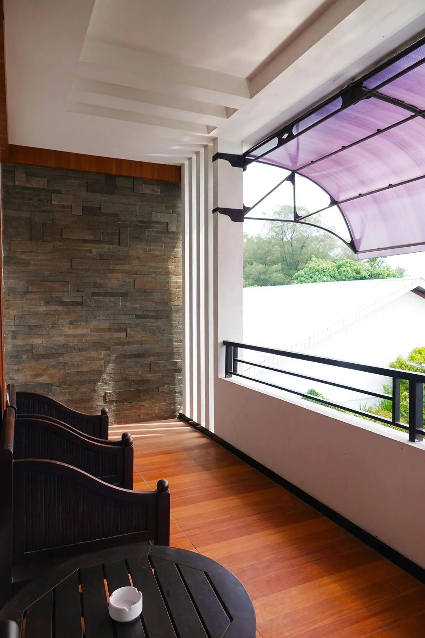 Balcony/Terrace in Baratha Hotel & Resto