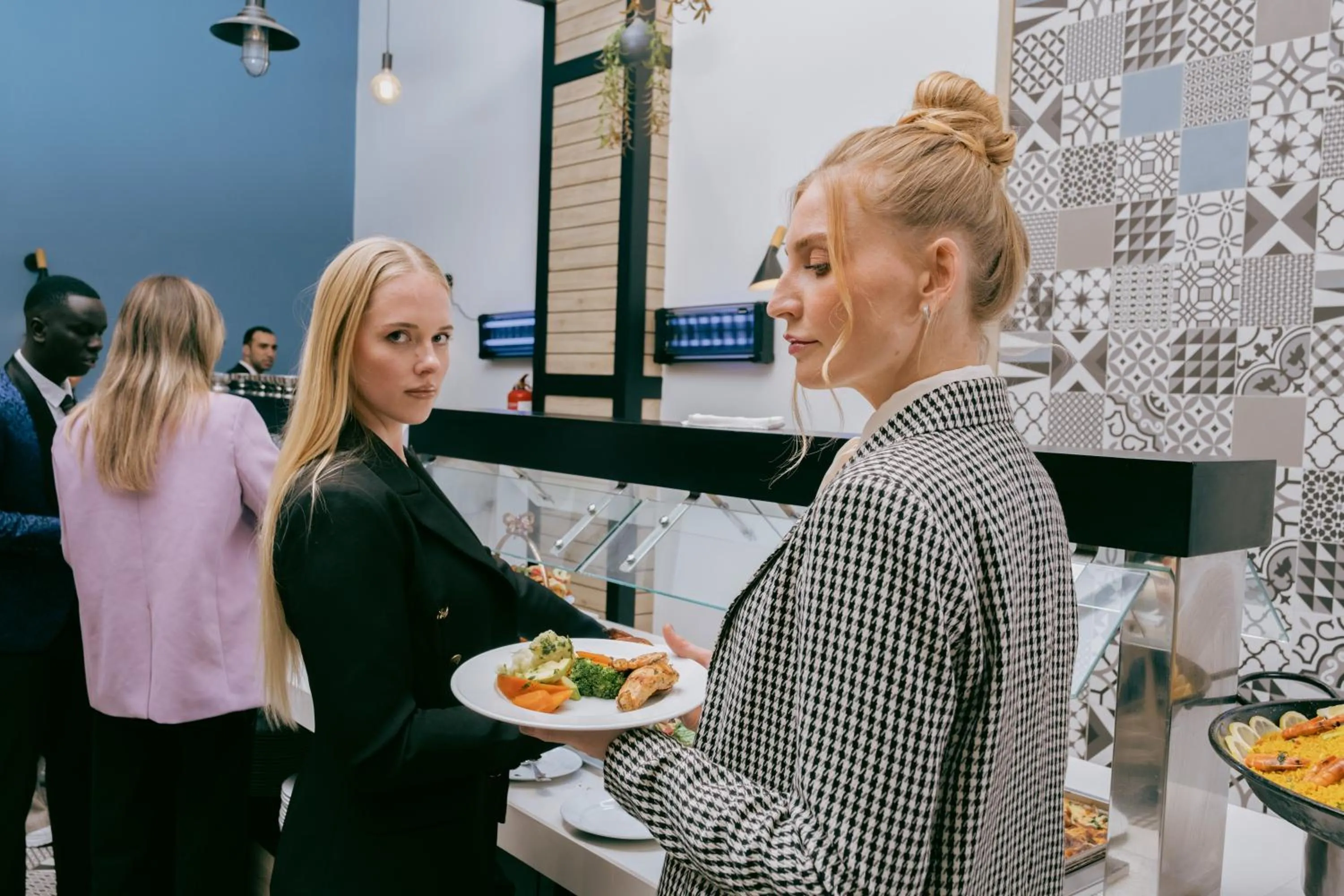 Buffet breakfast in New Hotel Piscine Wellness & Spa