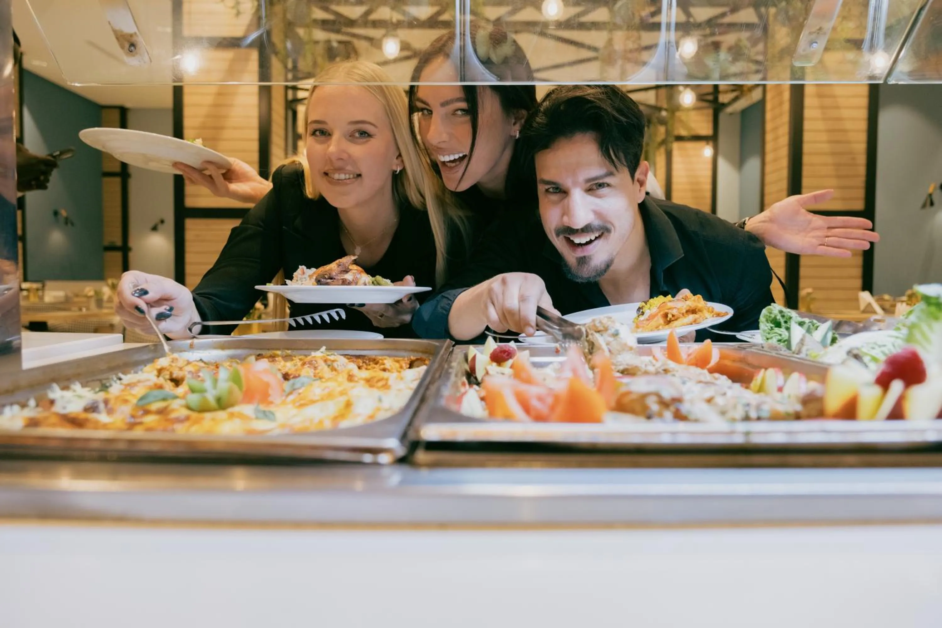 Buffet breakfast in New Hotel Piscine Wellness & Spa