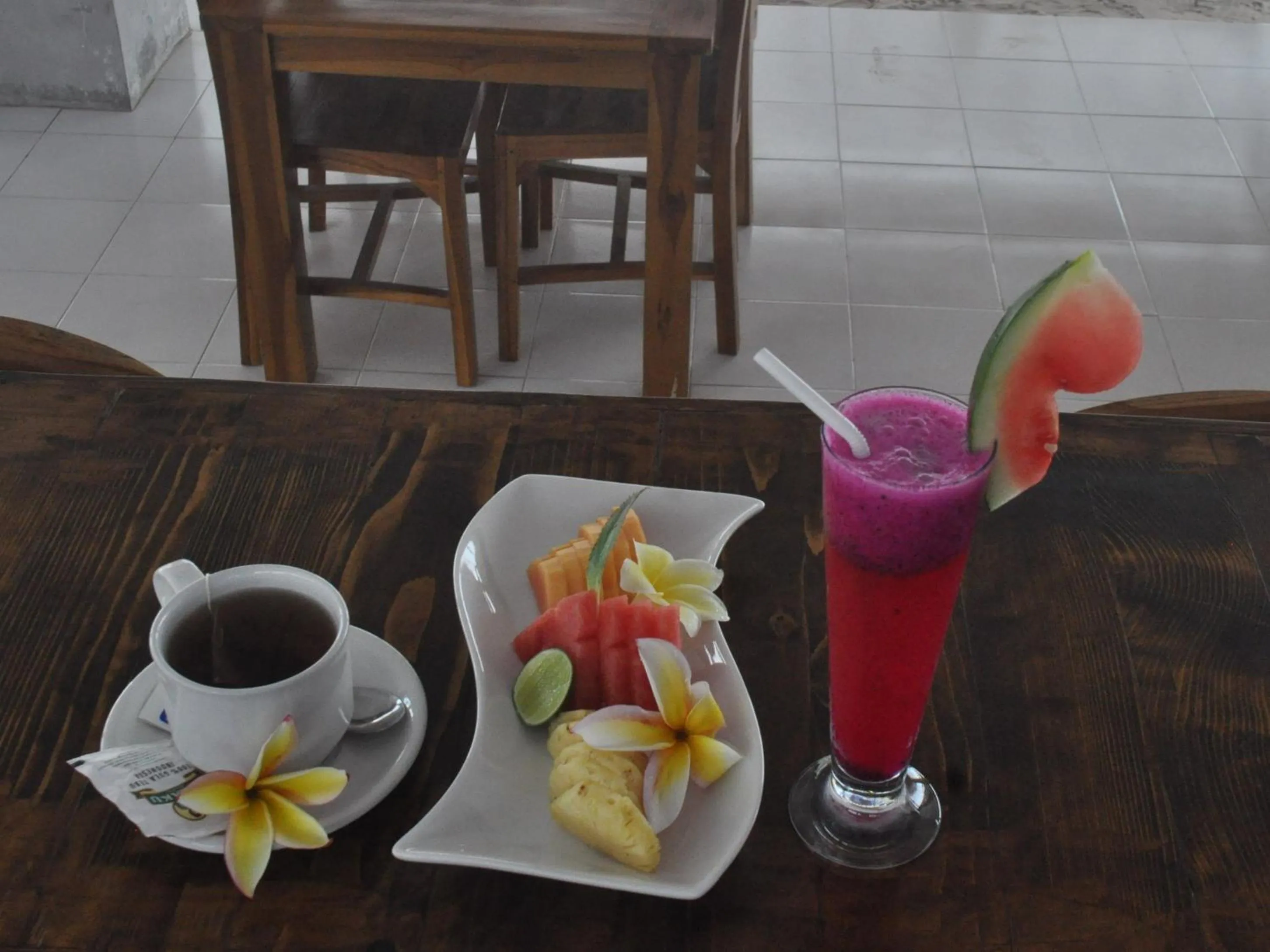 Breakfast in KKorok Hill Cottage