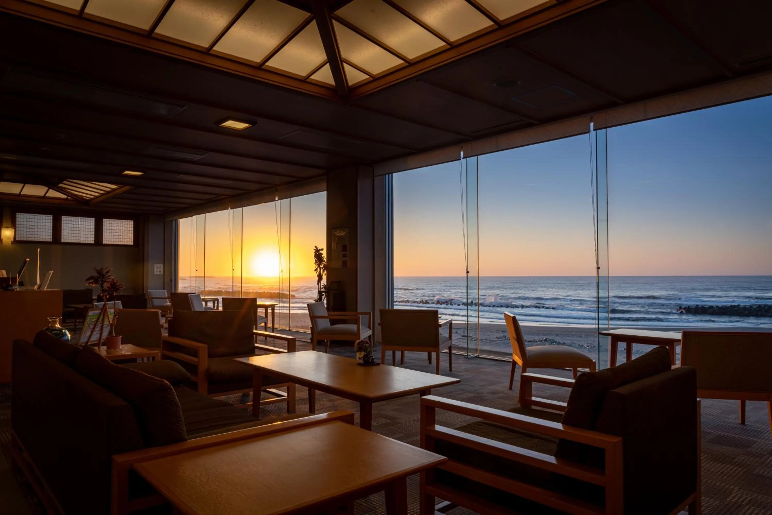 Lobby or reception in Ikkyu -Seaside Hotel-