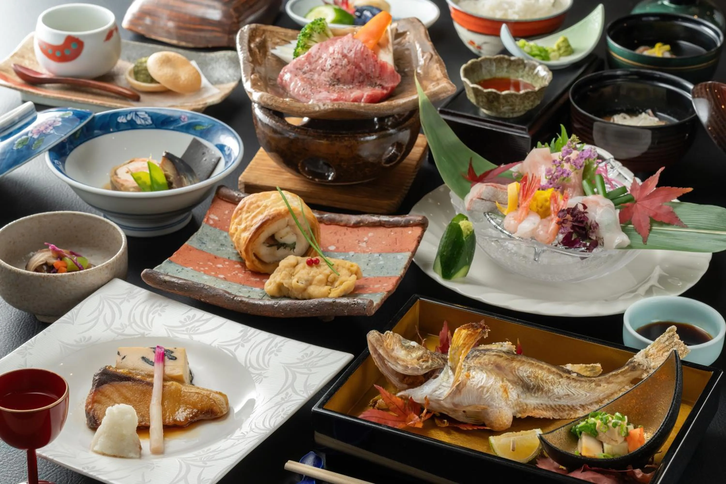 Food close-up in Ikkyu -Seaside Hotel-