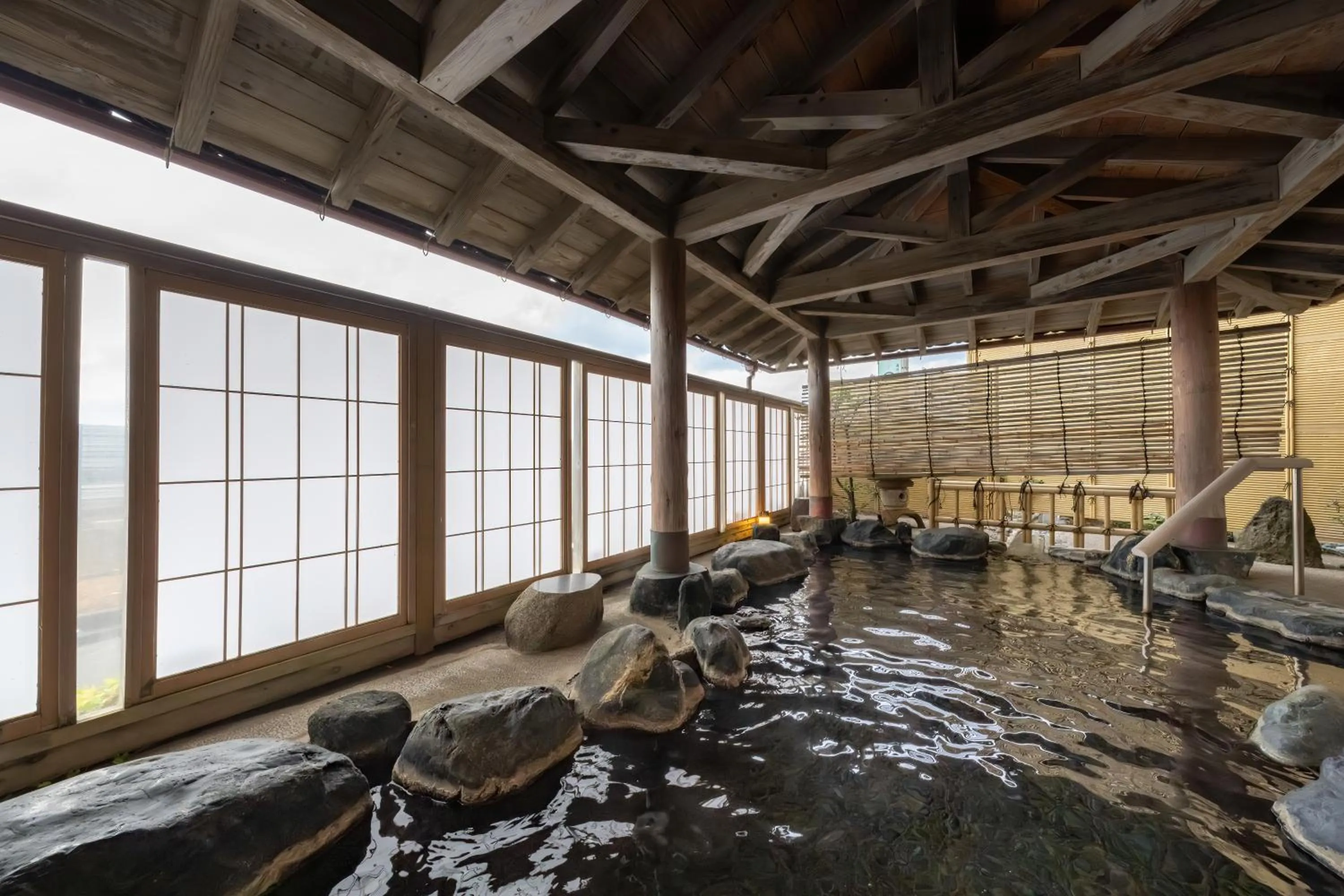 Hot Spring Bath in Ikkyu -Seaside Hotel-
