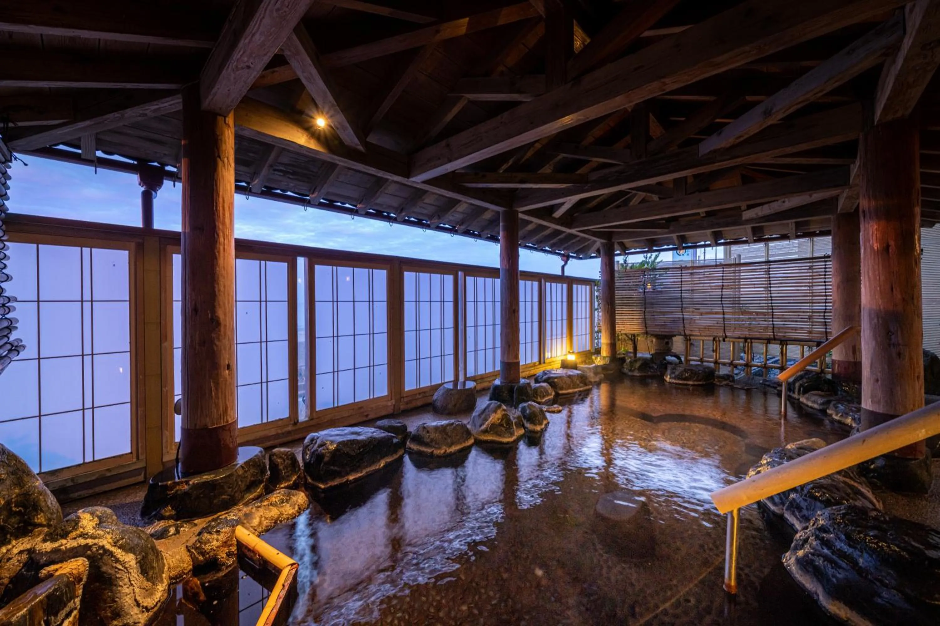 Hot Spring Bath in Ikkyu -Seaside Hotel-