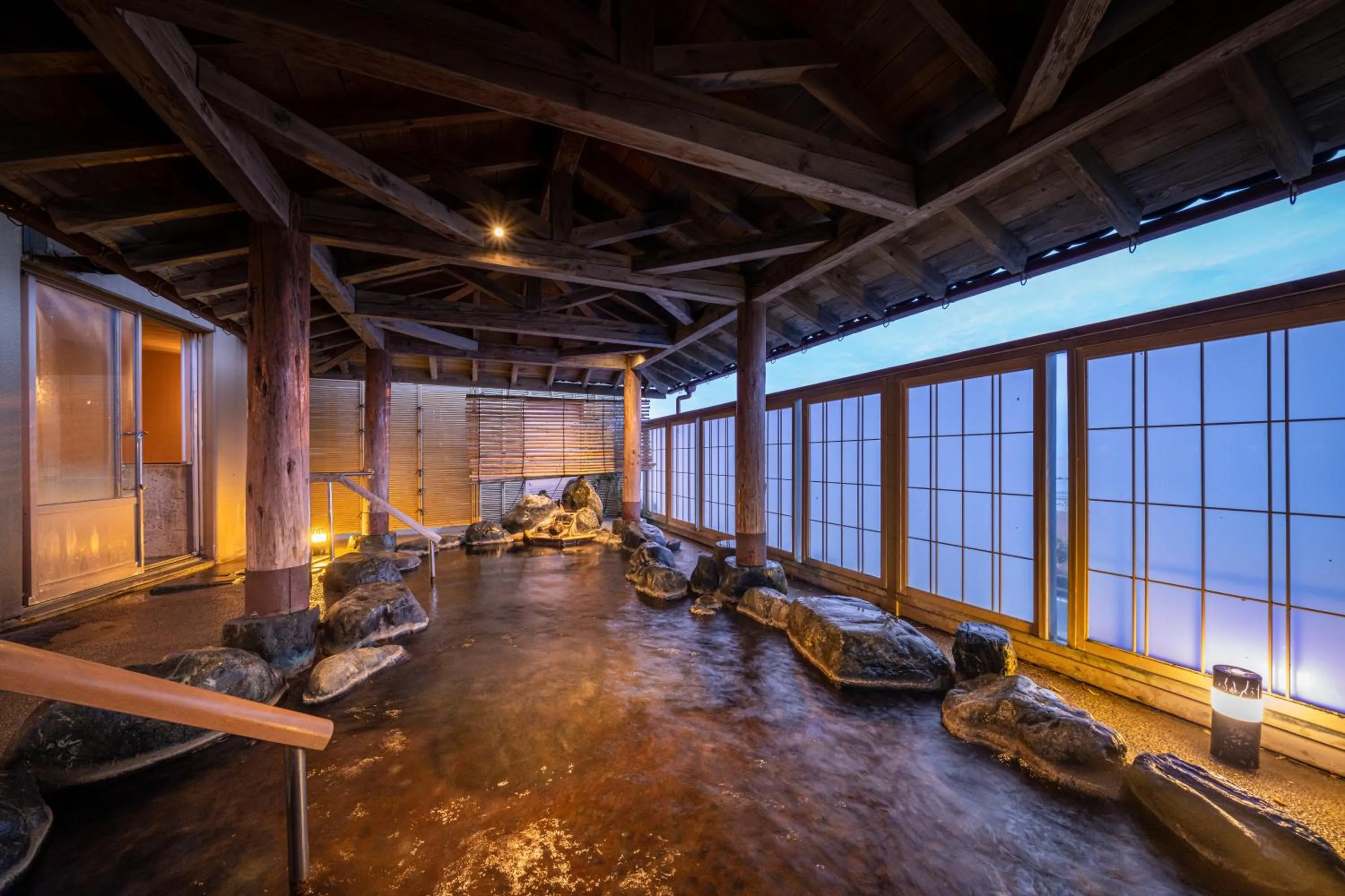Hot Spring Bath in Ikkyu -Seaside Hotel-