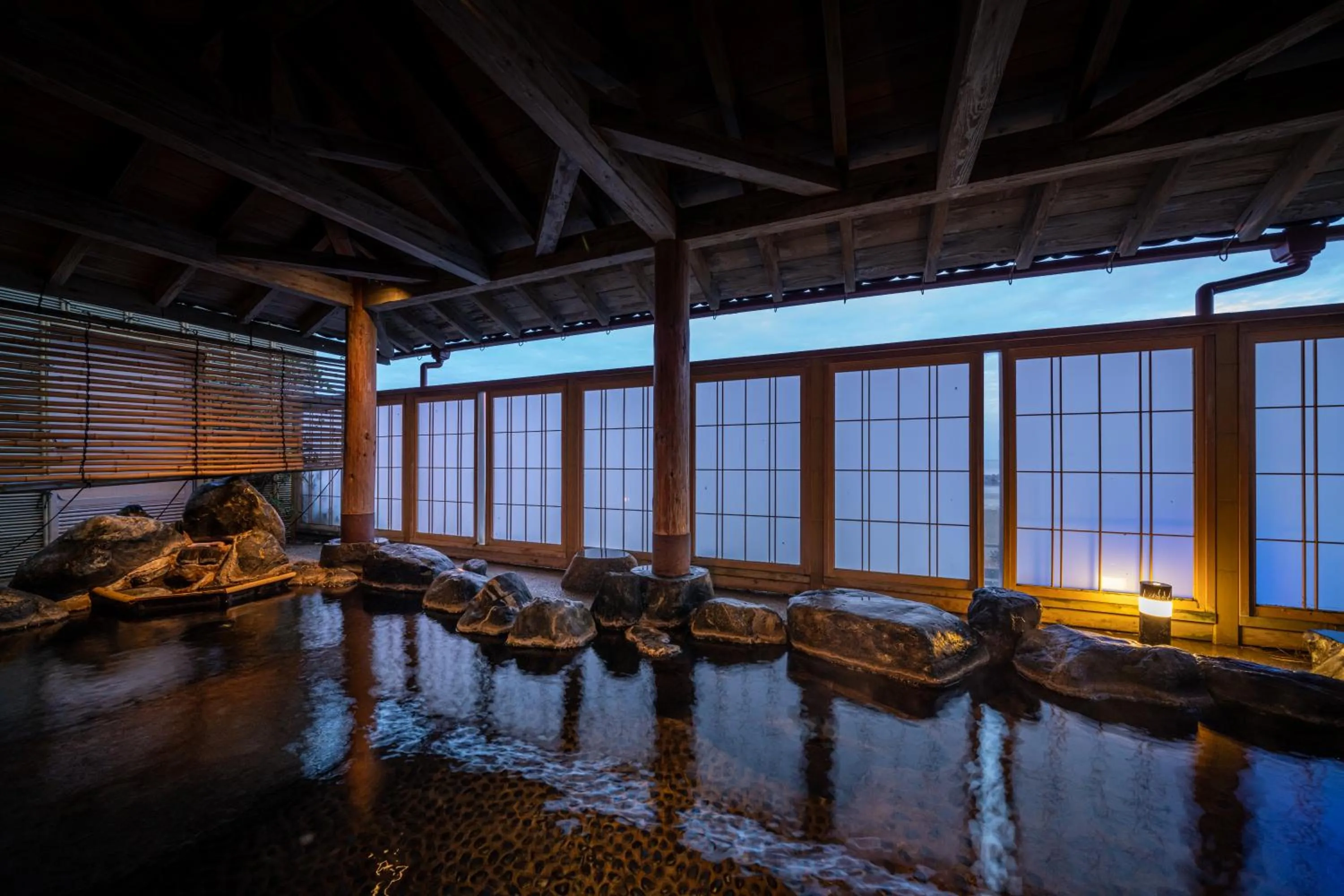 Hot Spring Bath in Ikkyu -Seaside Hotel-