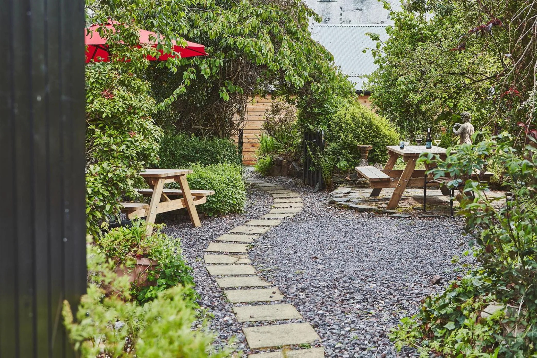 Garden view in Brambles