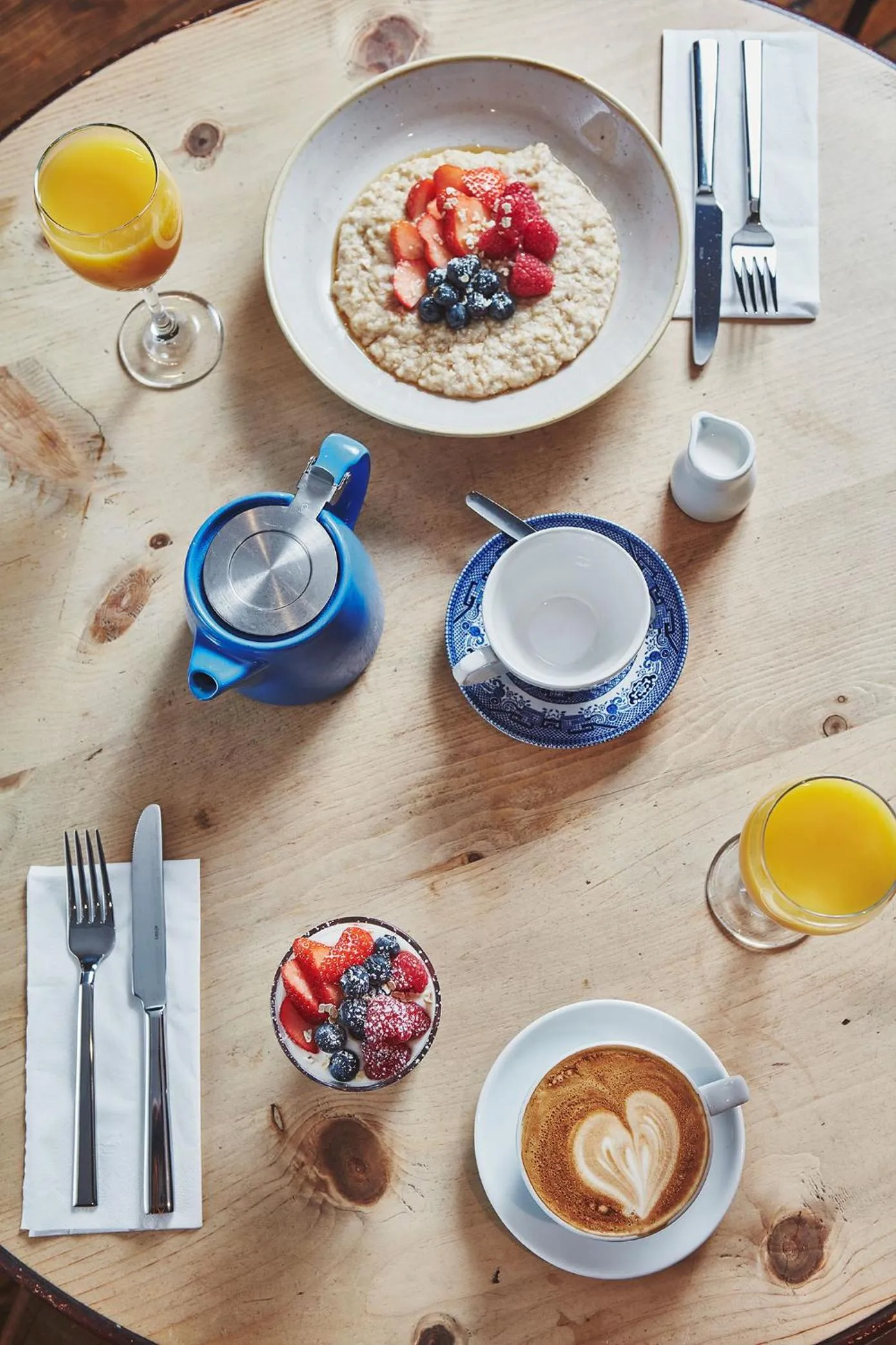 Food and drinks in Brambles of Inveraray