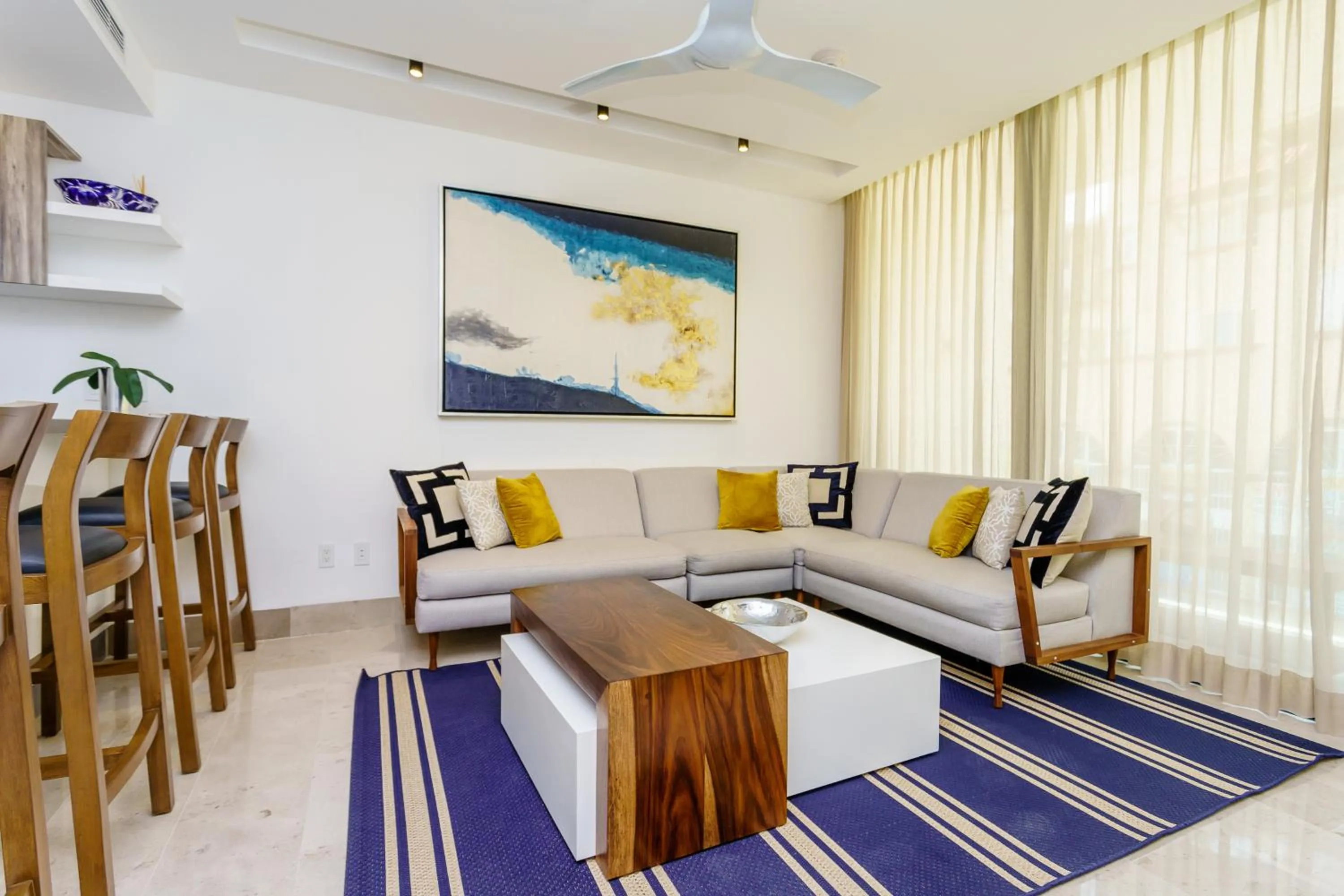 Living room in Oceana by ABNA