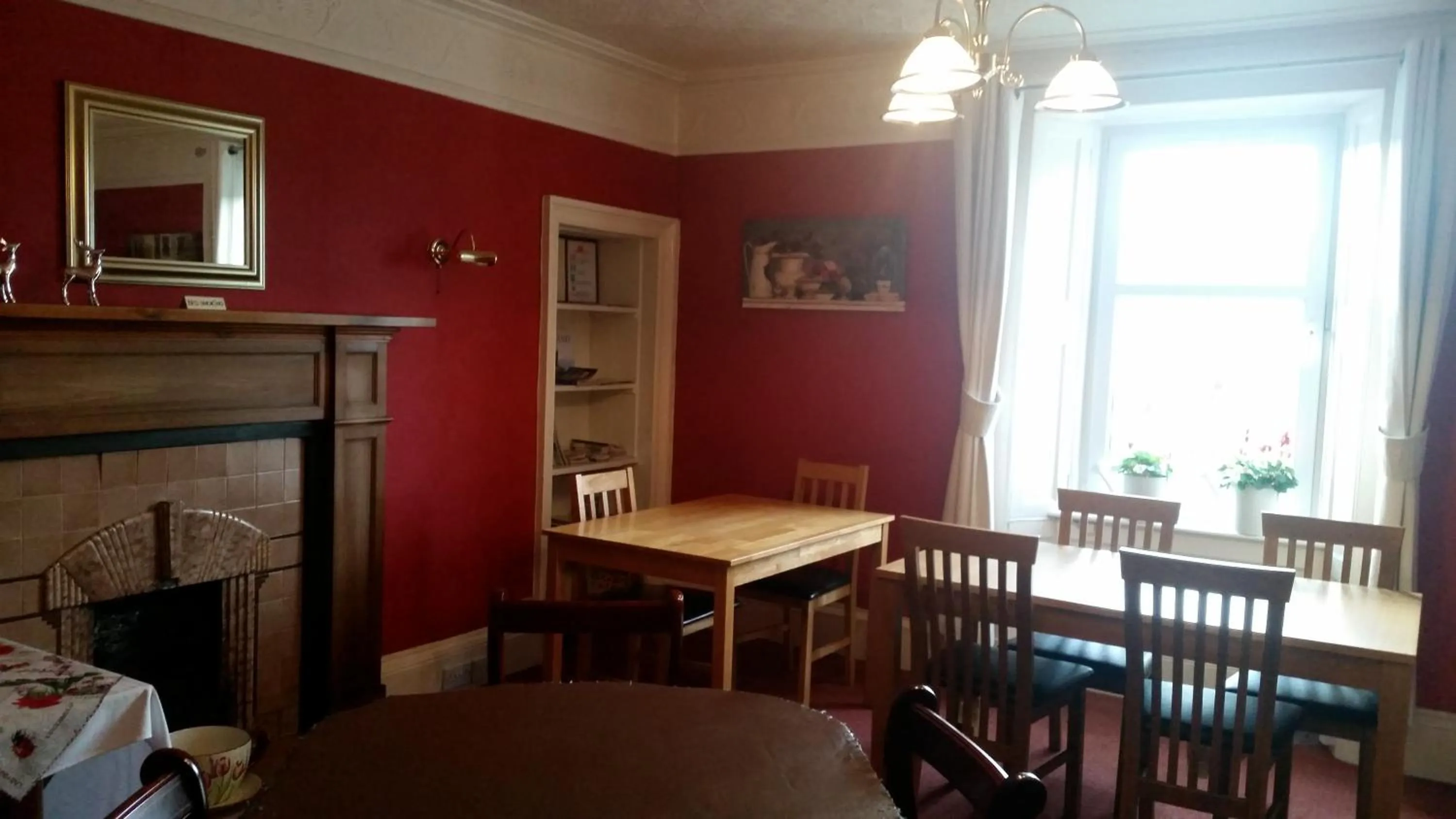 Seating area in Broomfield House Bed and Breakfast