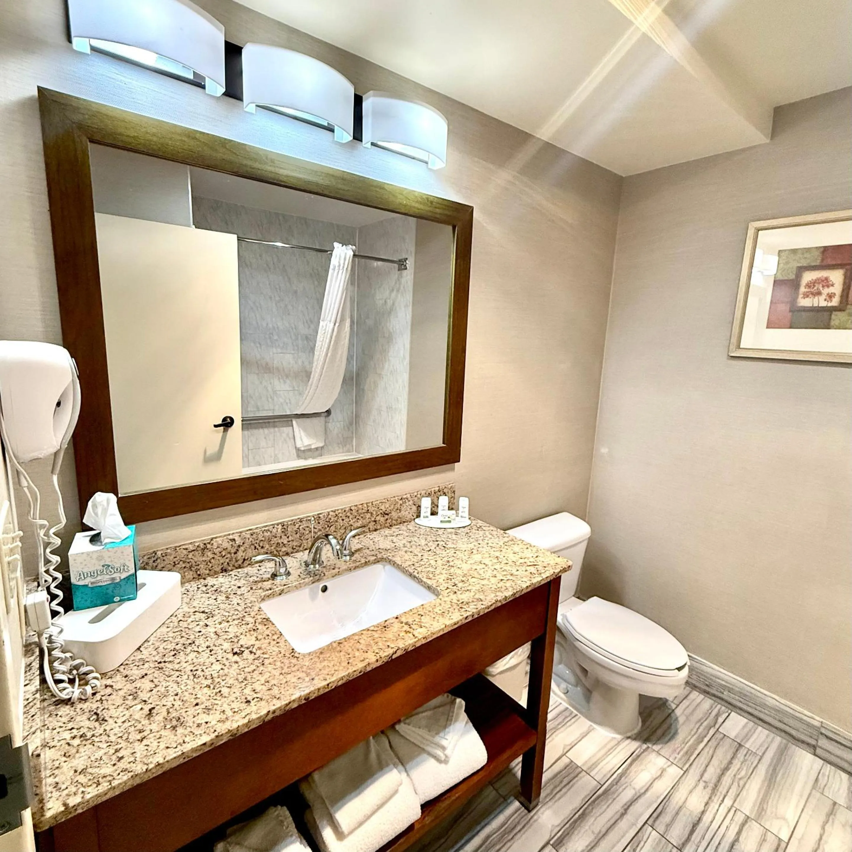 Bathroom in Ramada by Wyndham Denver International Airport