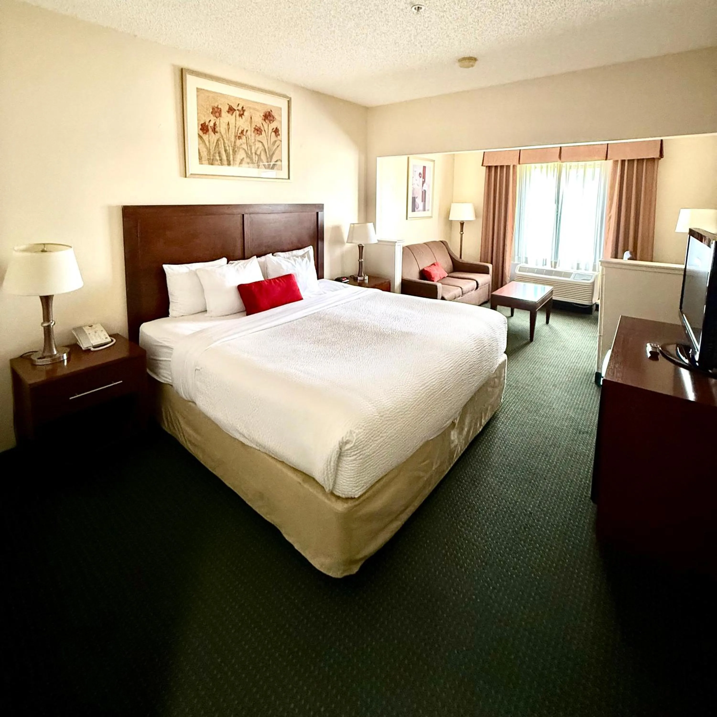 Bed in Ramada by Wyndham Denver International Airport