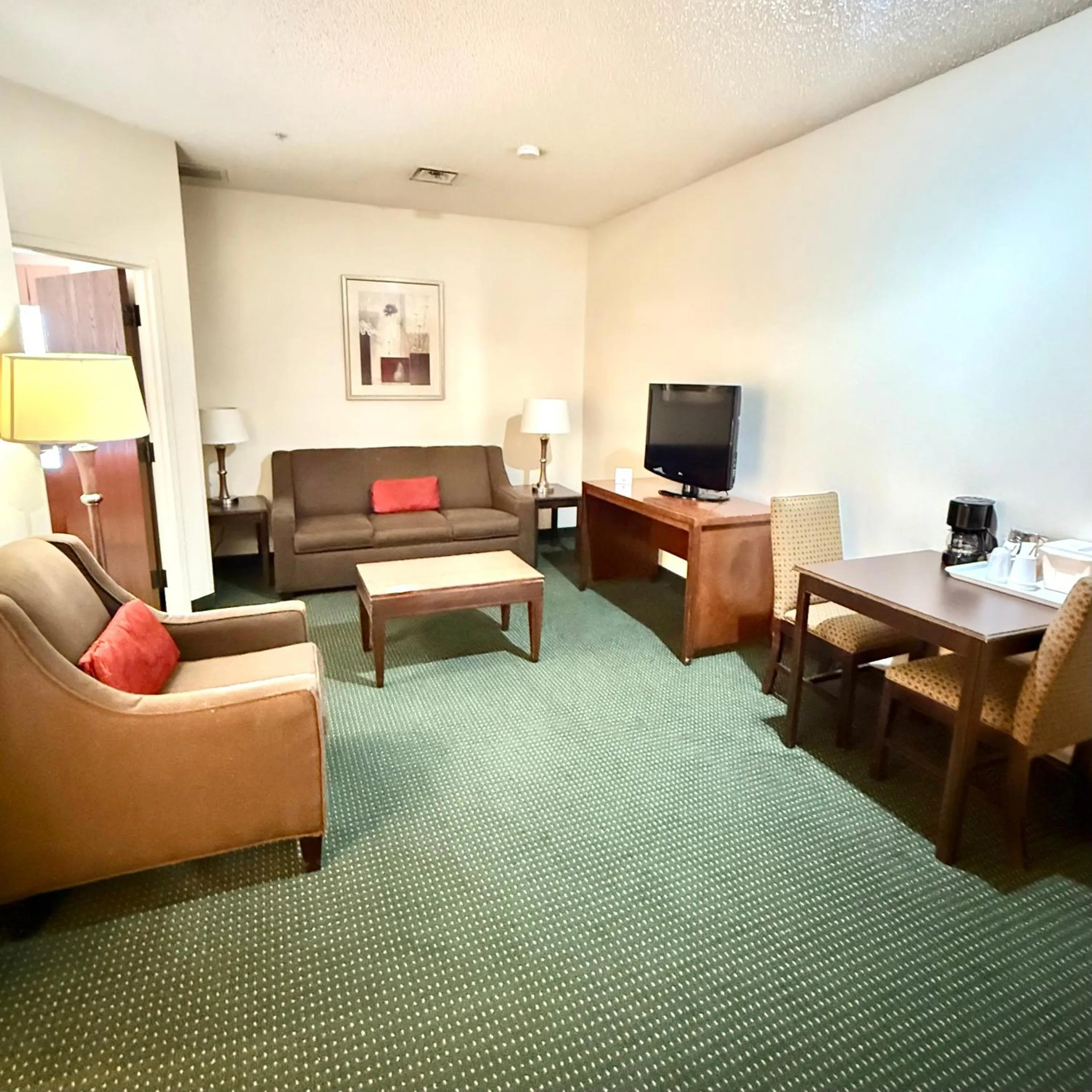 Living room in Ramada by Wyndham Denver International Airport