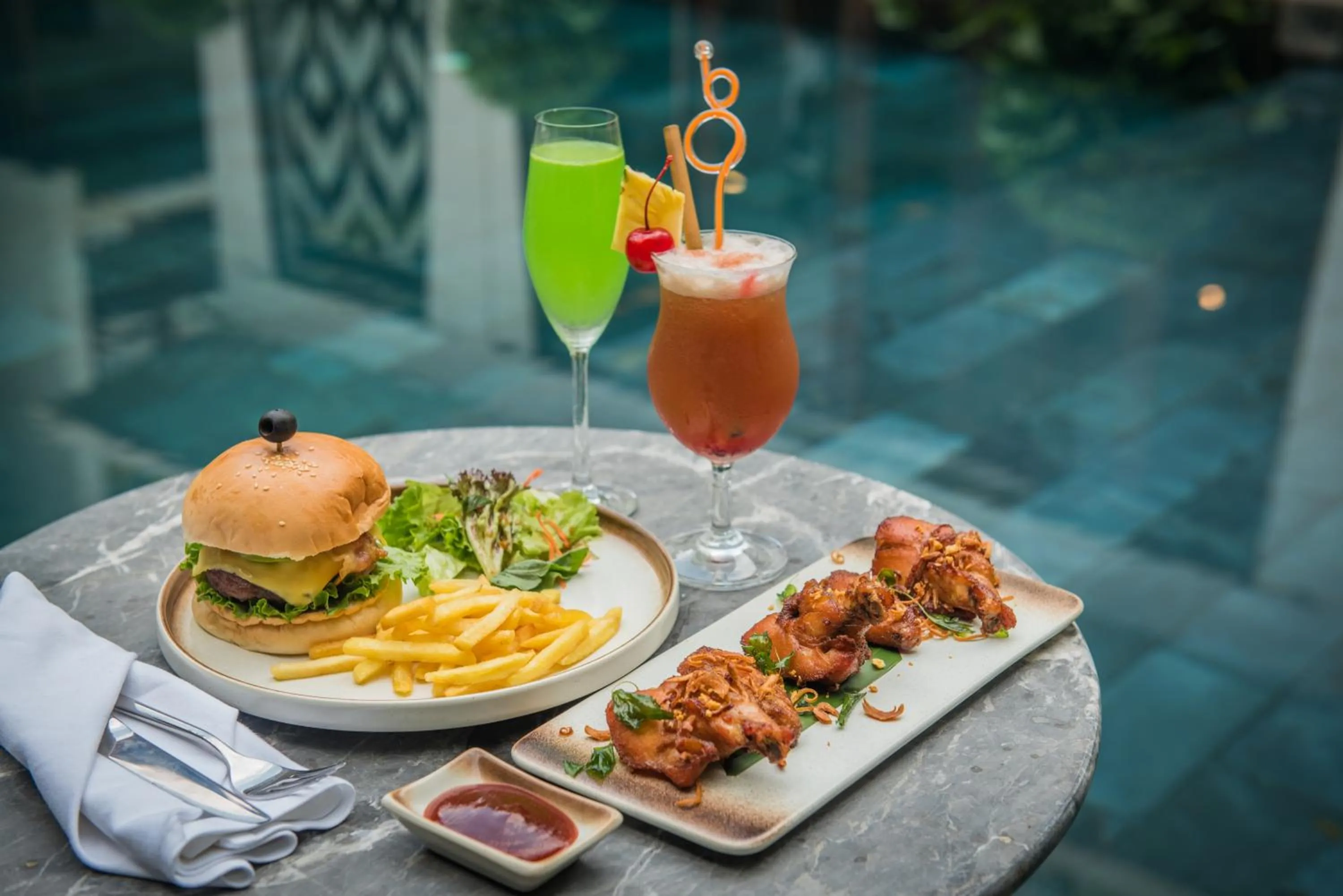 Food and drinks in Siemreap Vasinh Residence