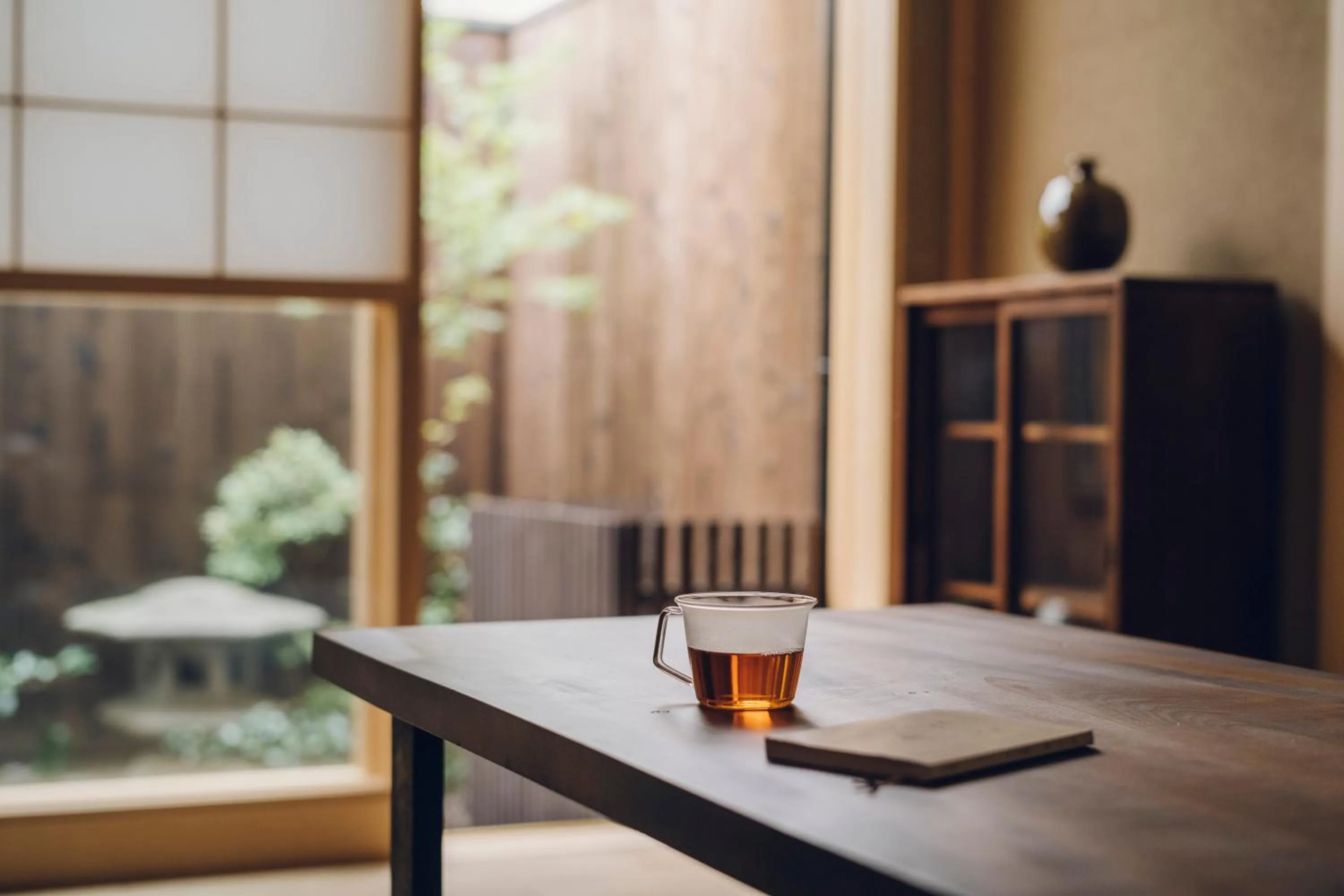 Drinks in Someno House Kyoto Dog Friendly