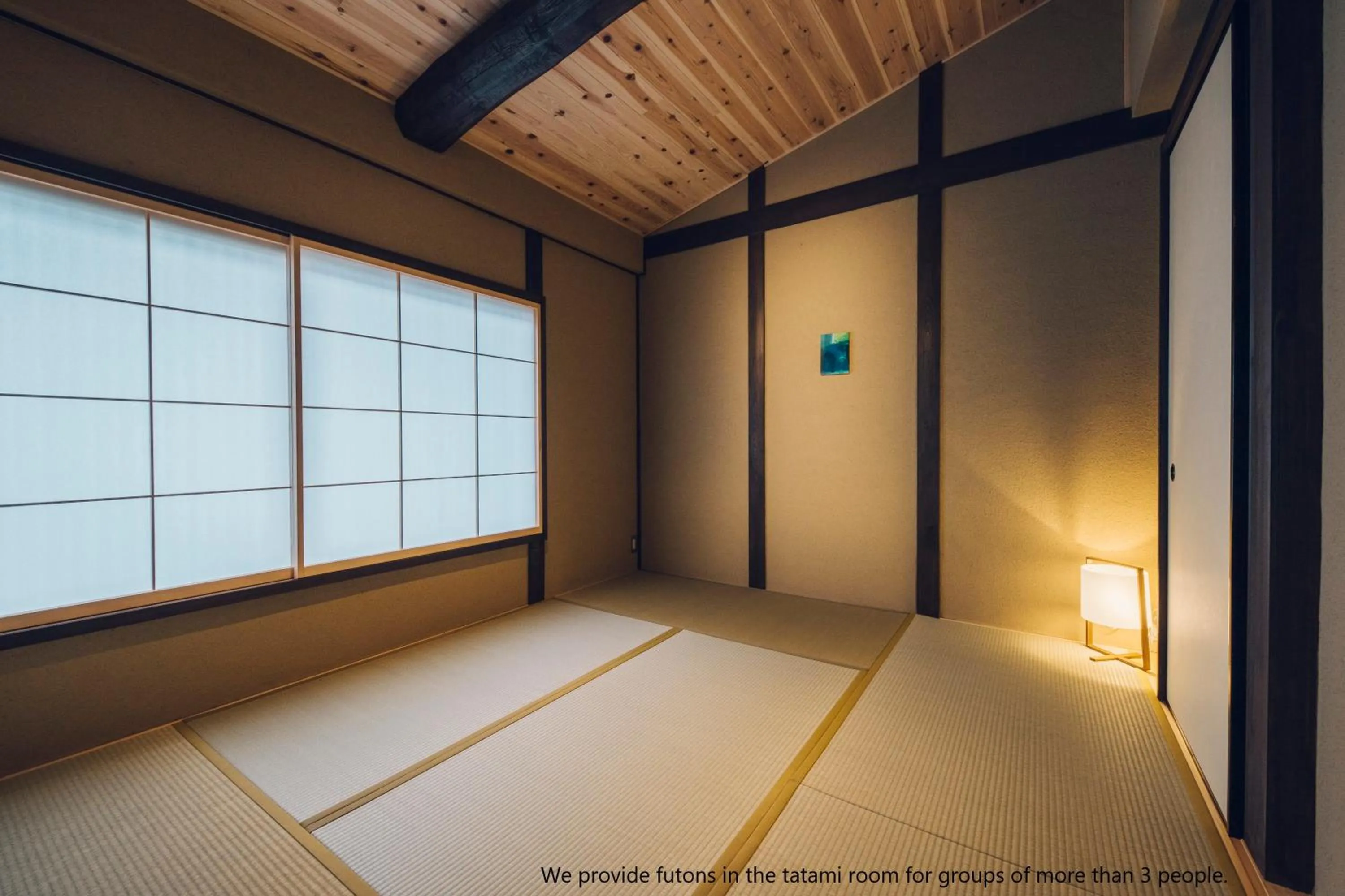 Bedroom in Someno House Kyoto Dog Friendly