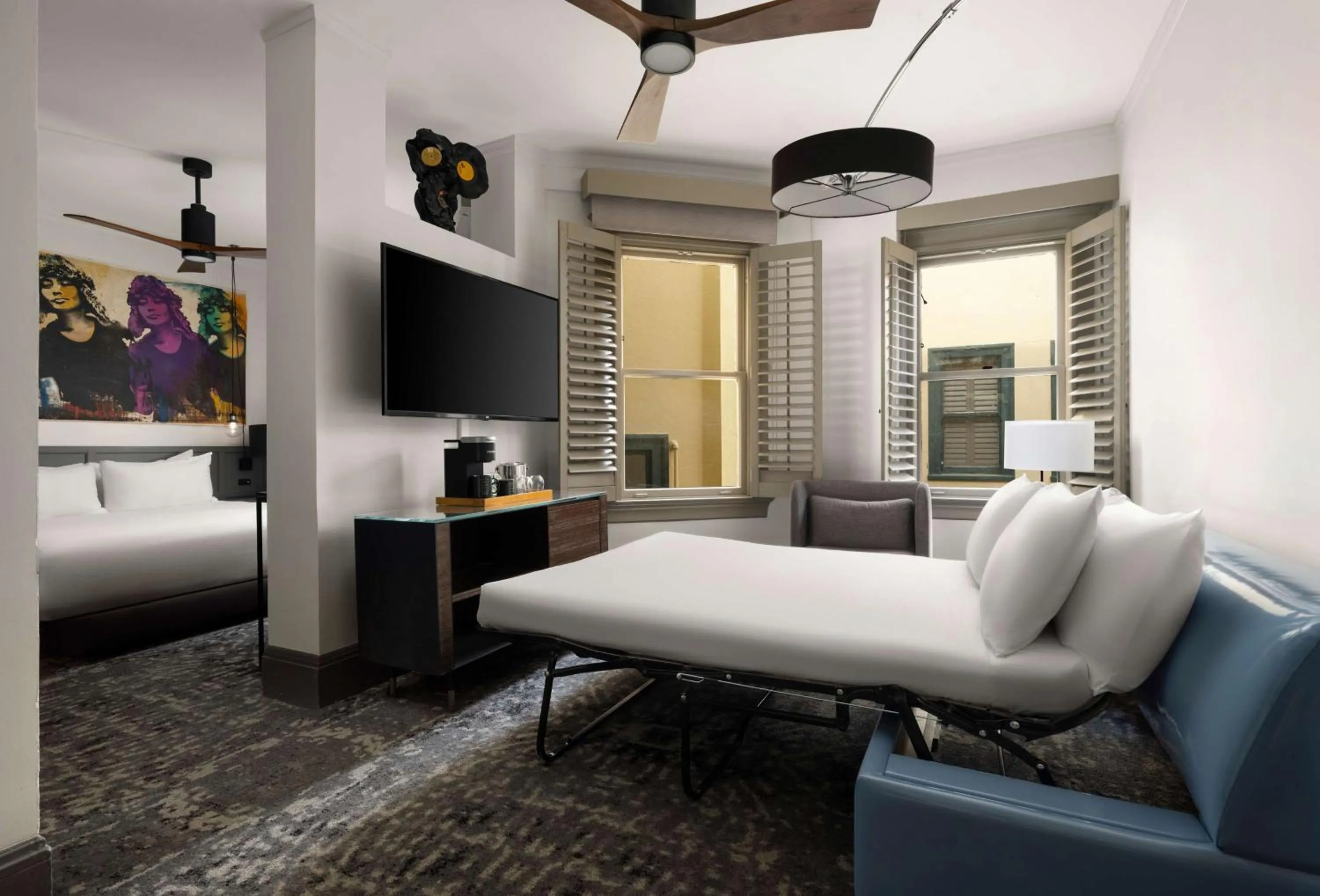 View (from property/room), Bed in The Barnes San Francisco, Tapestry Collection by Hilton