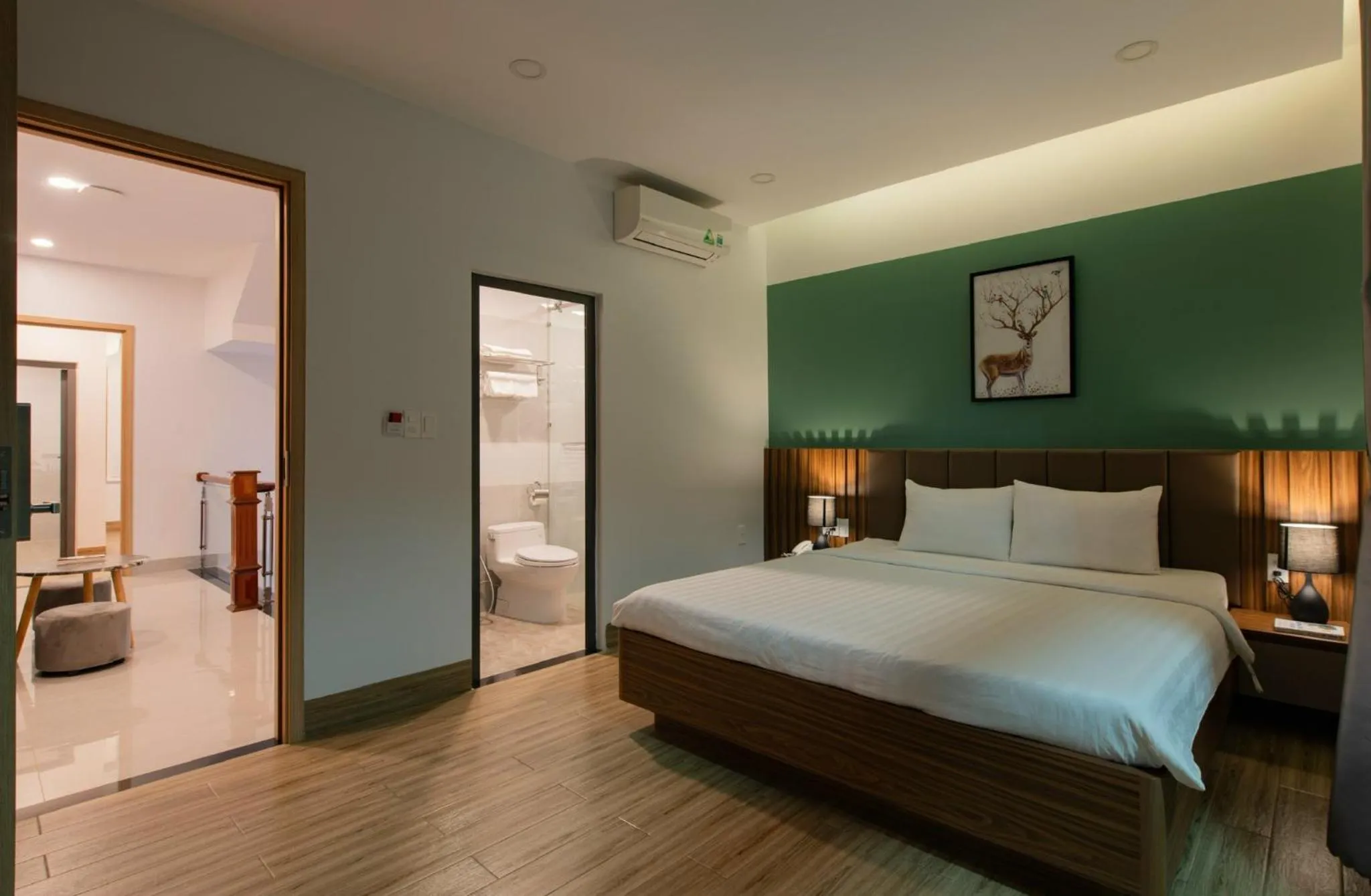 Photo of the whole room, Bed in West Lake Hotel - Near Bai Dai Beach