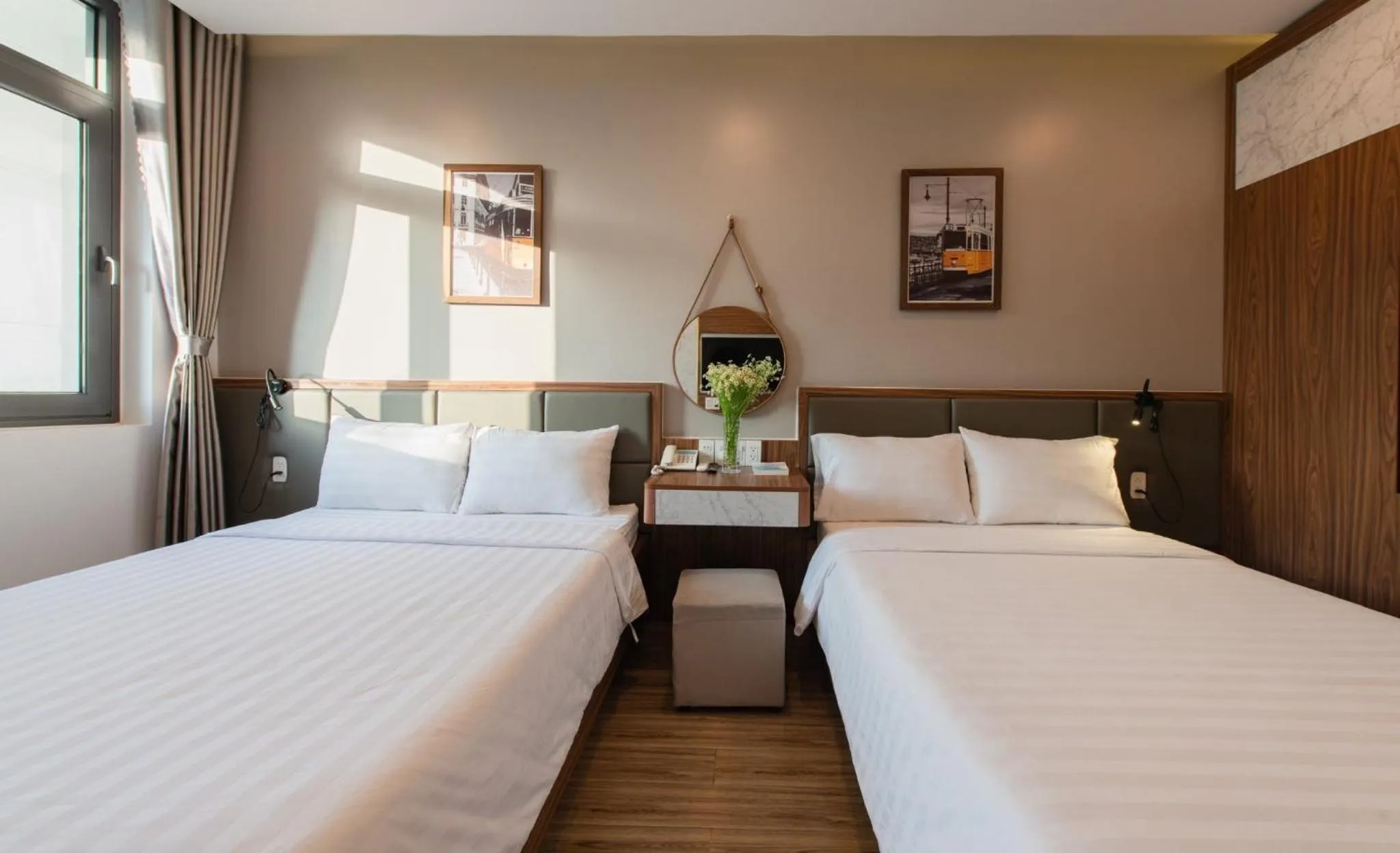 Bed in West Lake Hotel - Near Bai Dai Beach