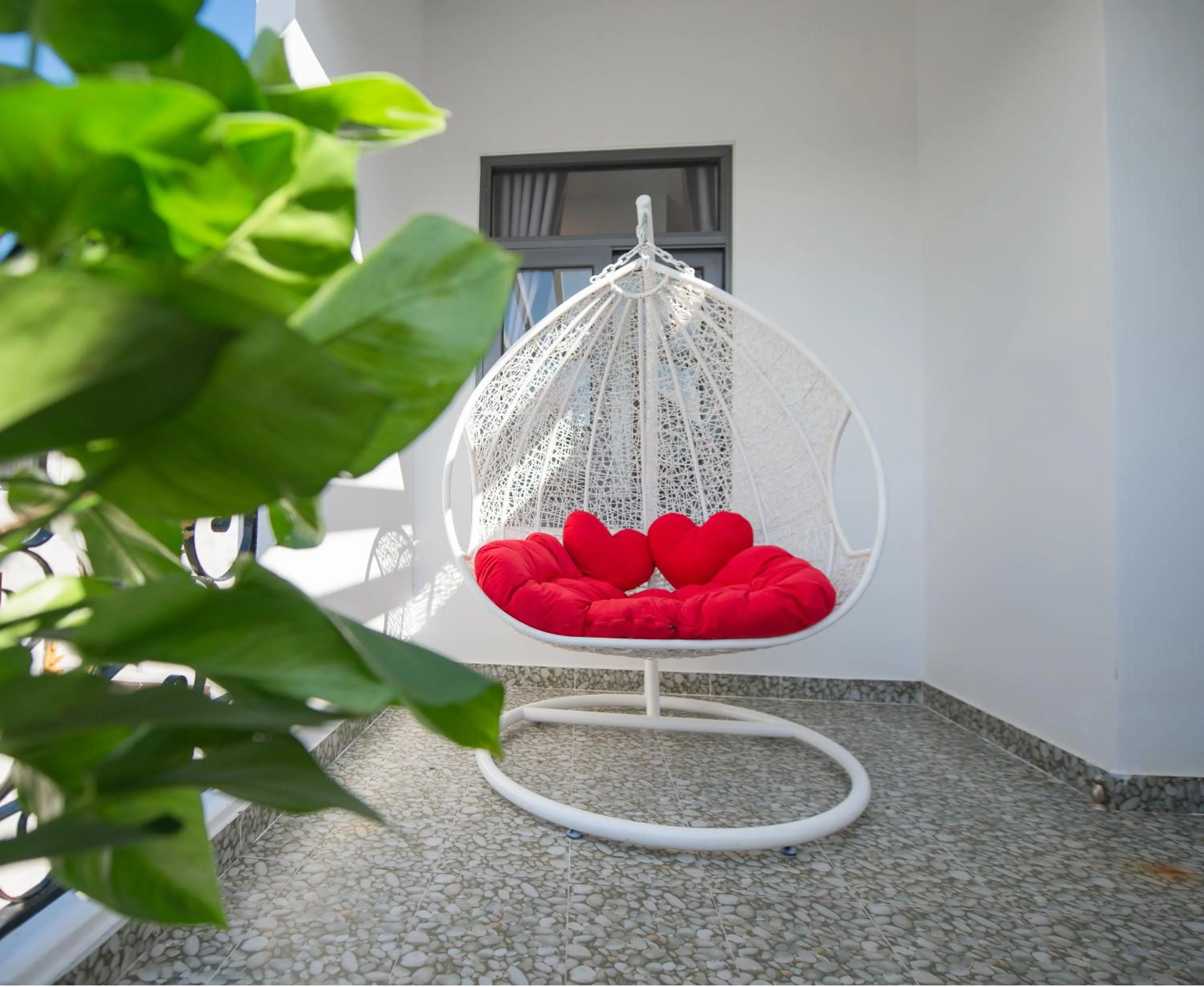 Balcony/Terrace in West Lake Hotel - Near Bai Dai Beach