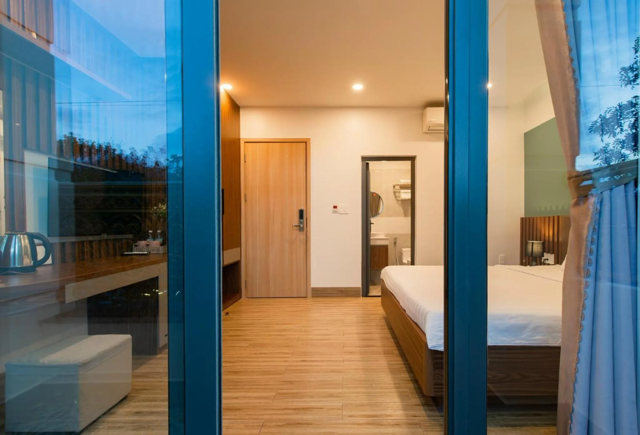 View (from property/room), Bed in West Lake Hotel - Near Bai Dai Beach