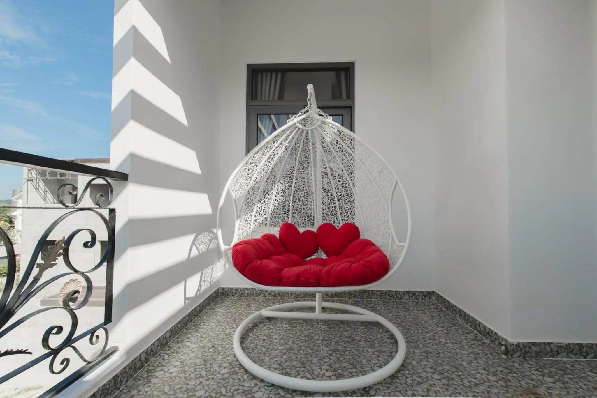 Balcony/Terrace in West Lake Hotel - Near Bai Dai Beach