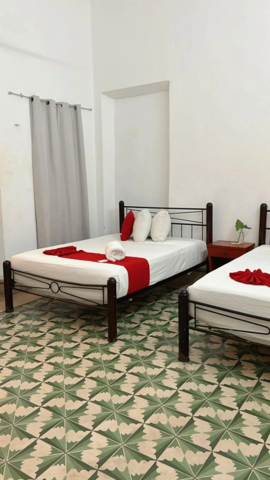 Bed in Hotel Margarita