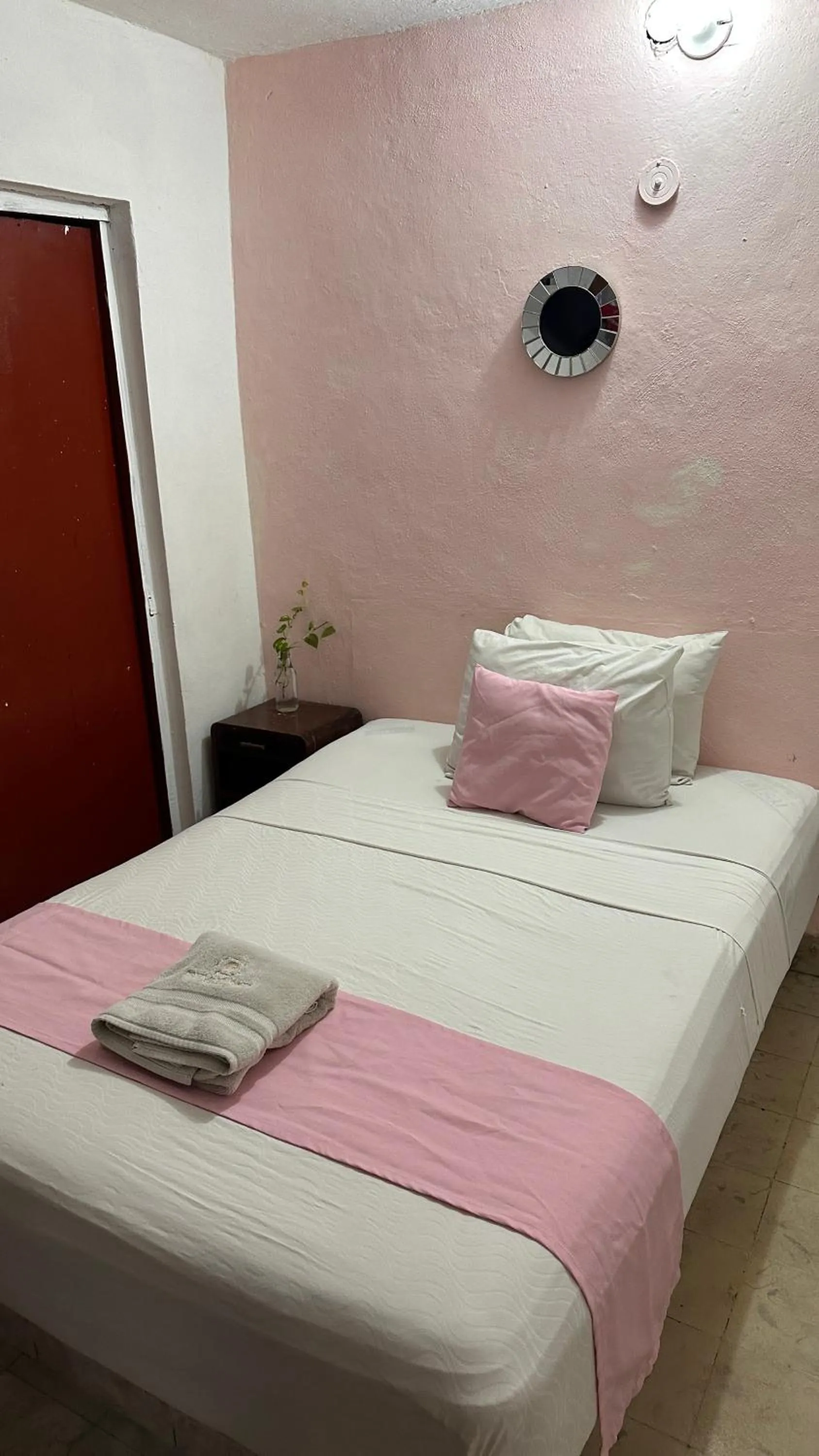 Bed in Hotel Margarita