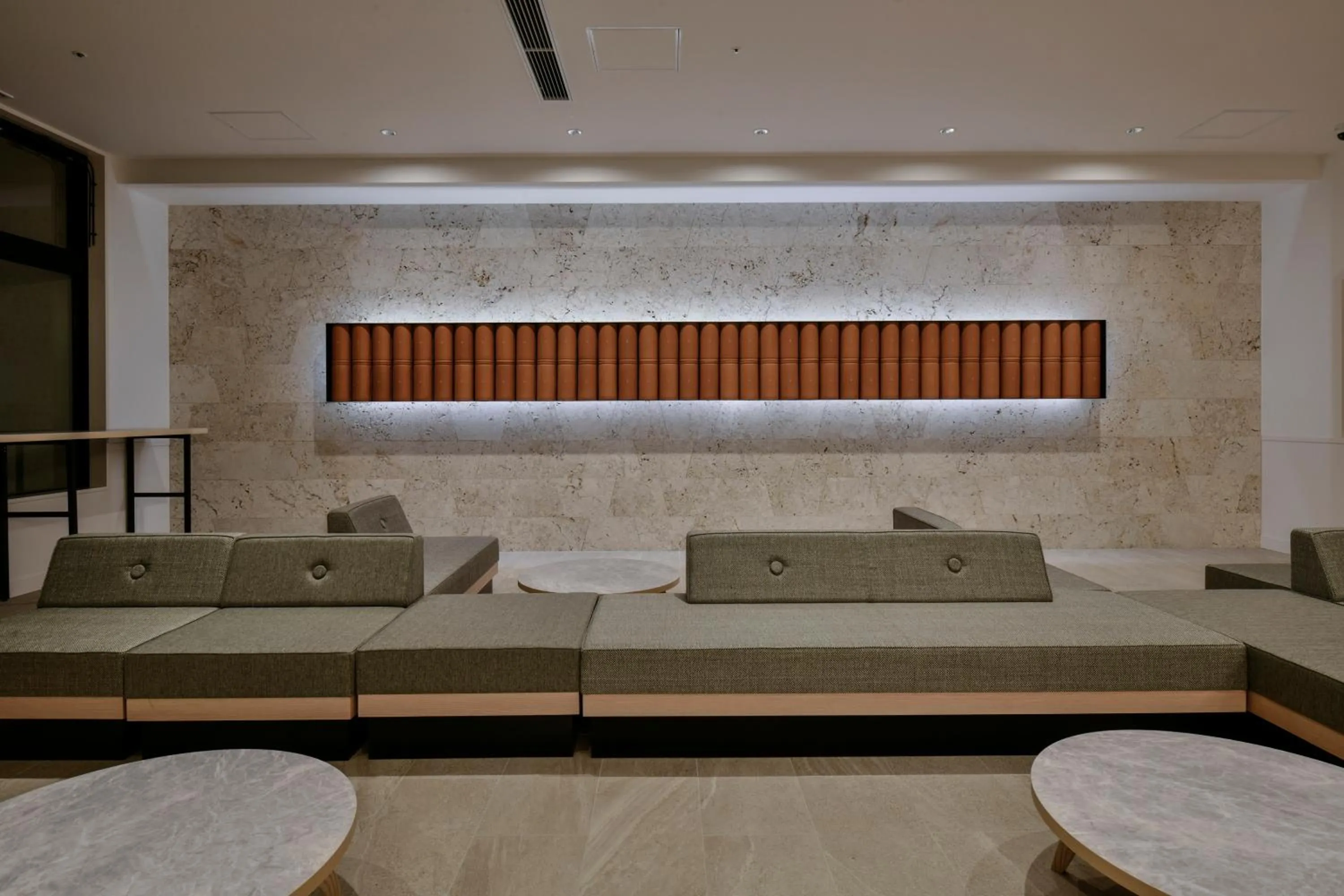 Lobby or reception in Lequ Okinawa Chatan Spa ＆ Resort