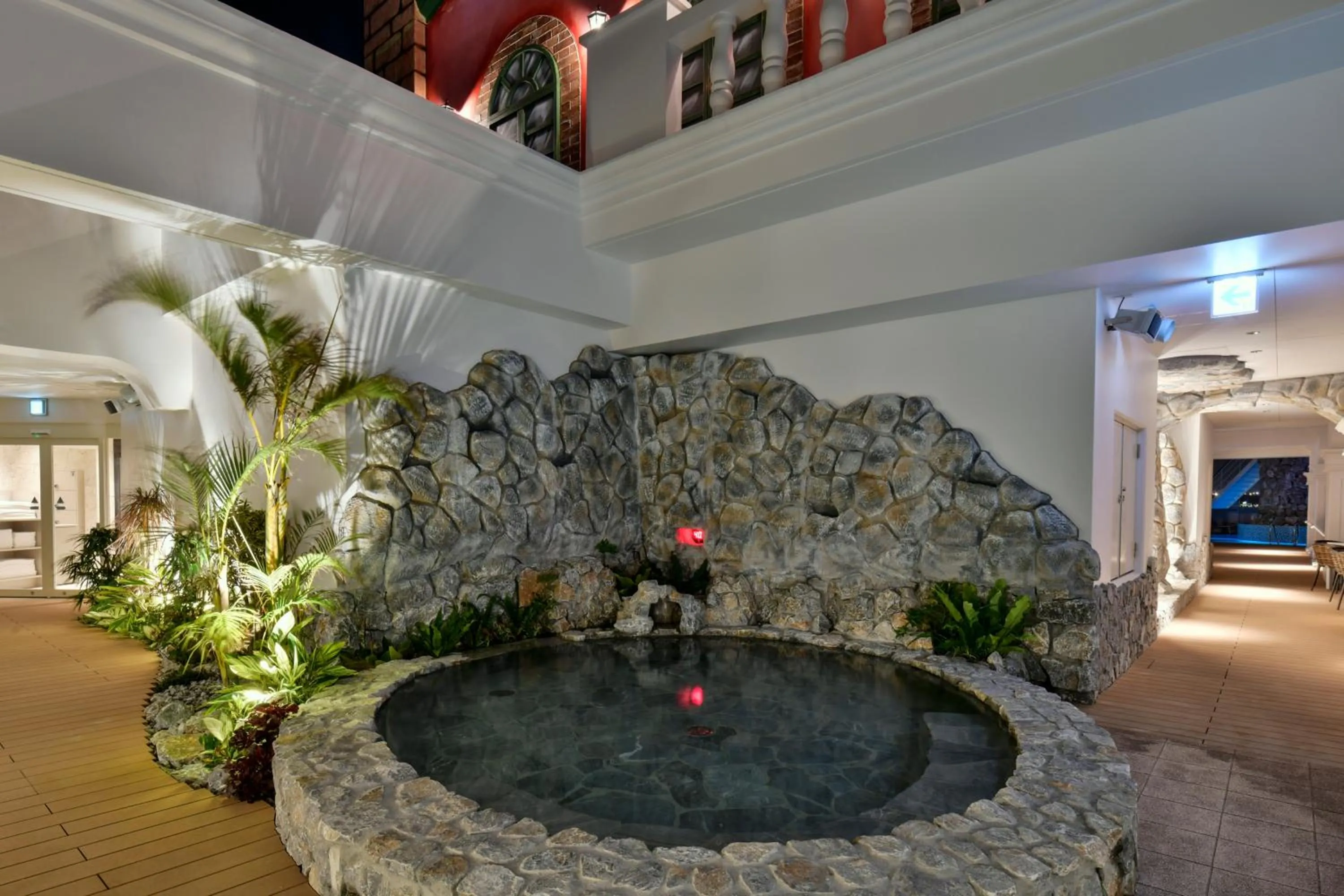 Pool view in Lequ Okinawa Chatan Spa ＆ Resort