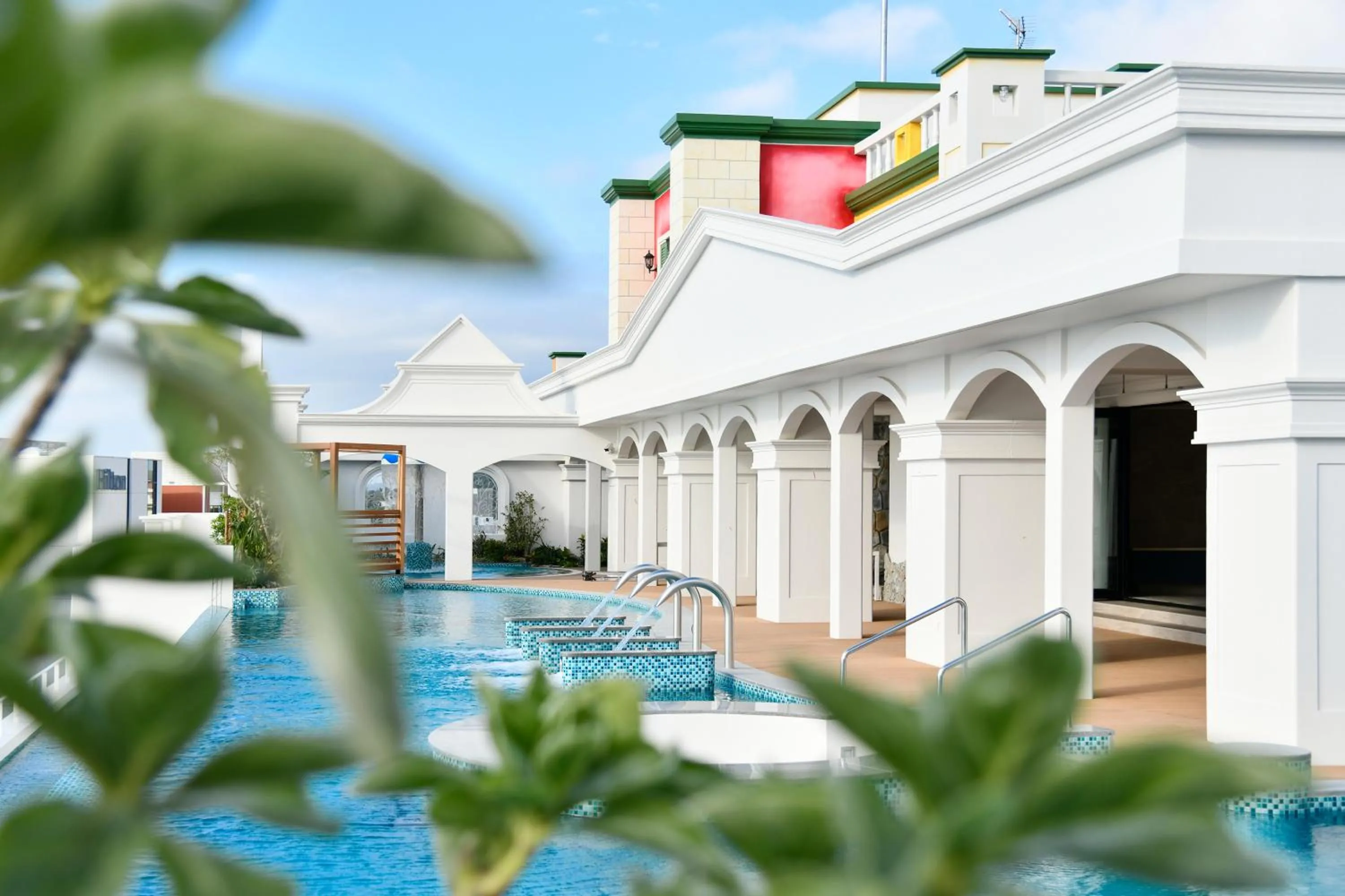 Swimming pool in Lequ Okinawa Chatan Spa ＆ Resort