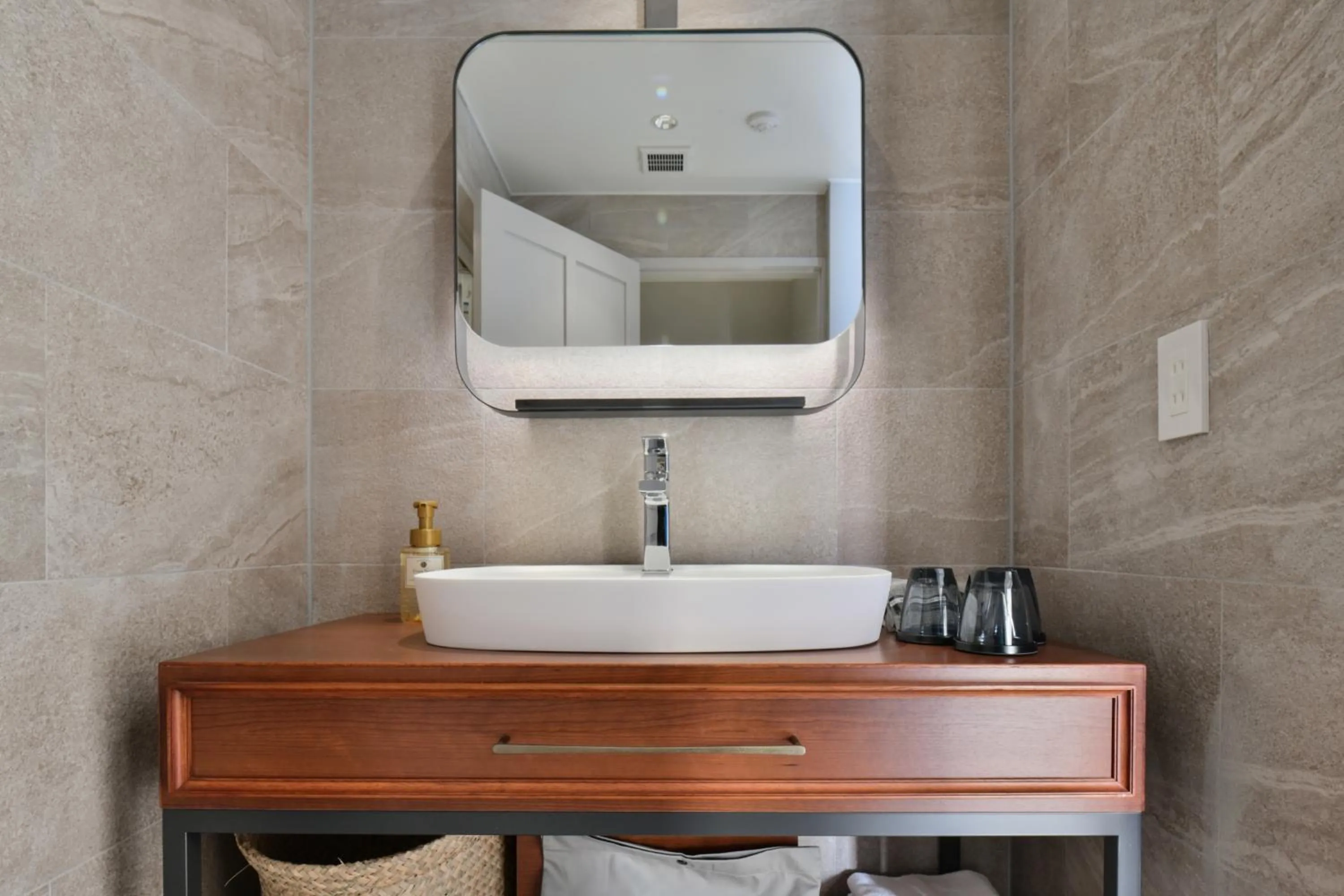 Bathroom in Lequ Okinawa Chatan Spa ＆ Resort